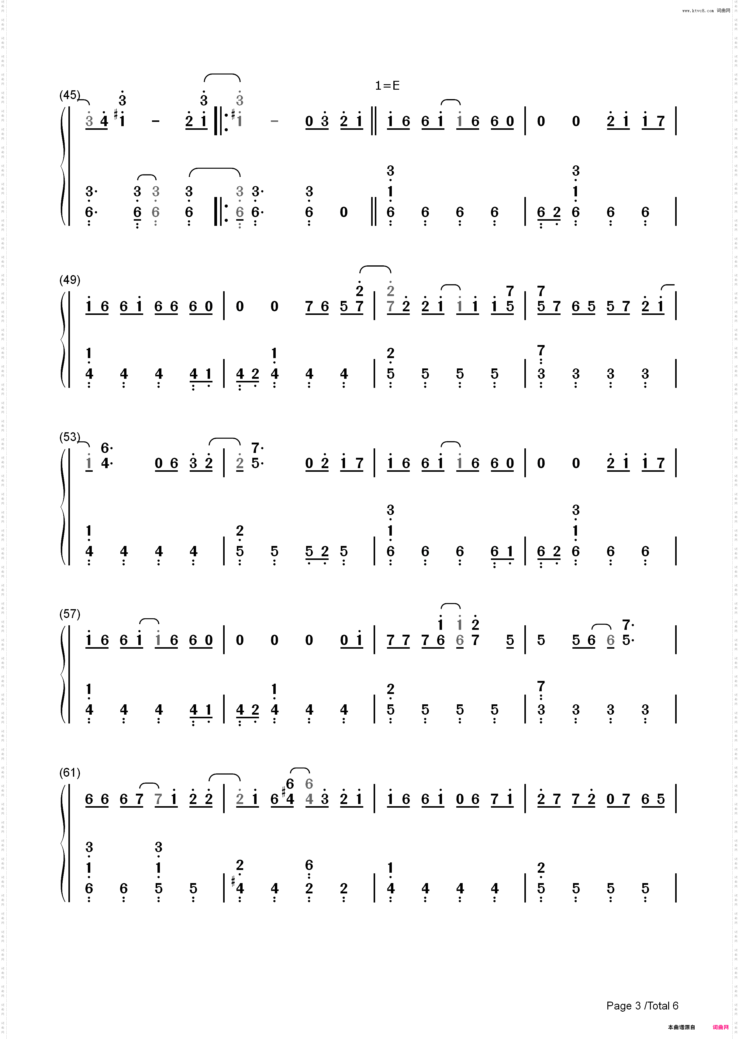 Breathless-嵐_简谱版