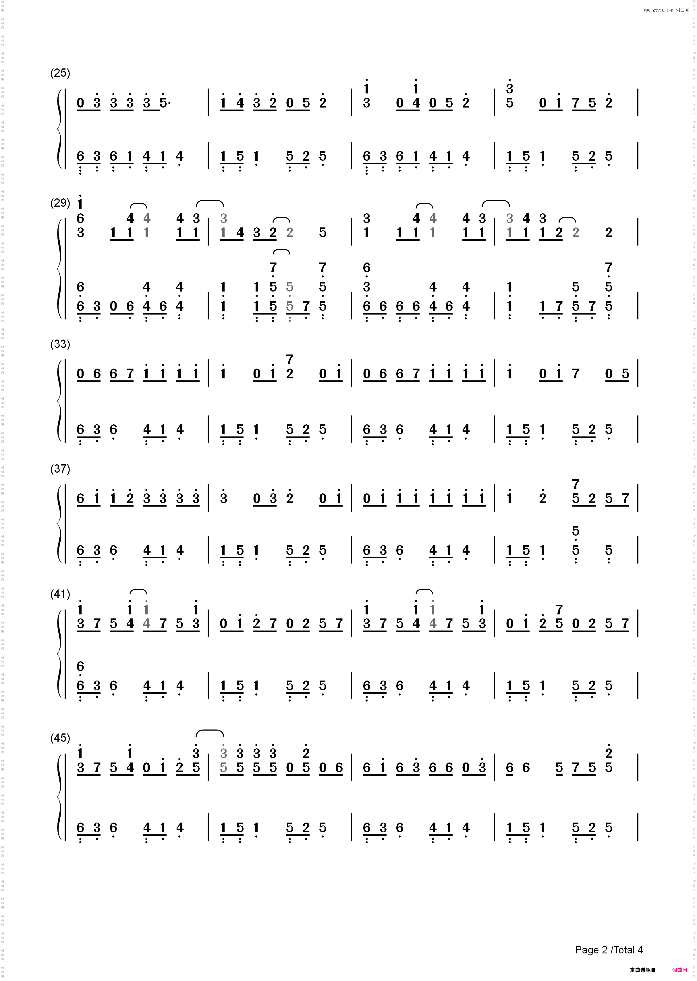In My Head-Jason Derulo_简谱版