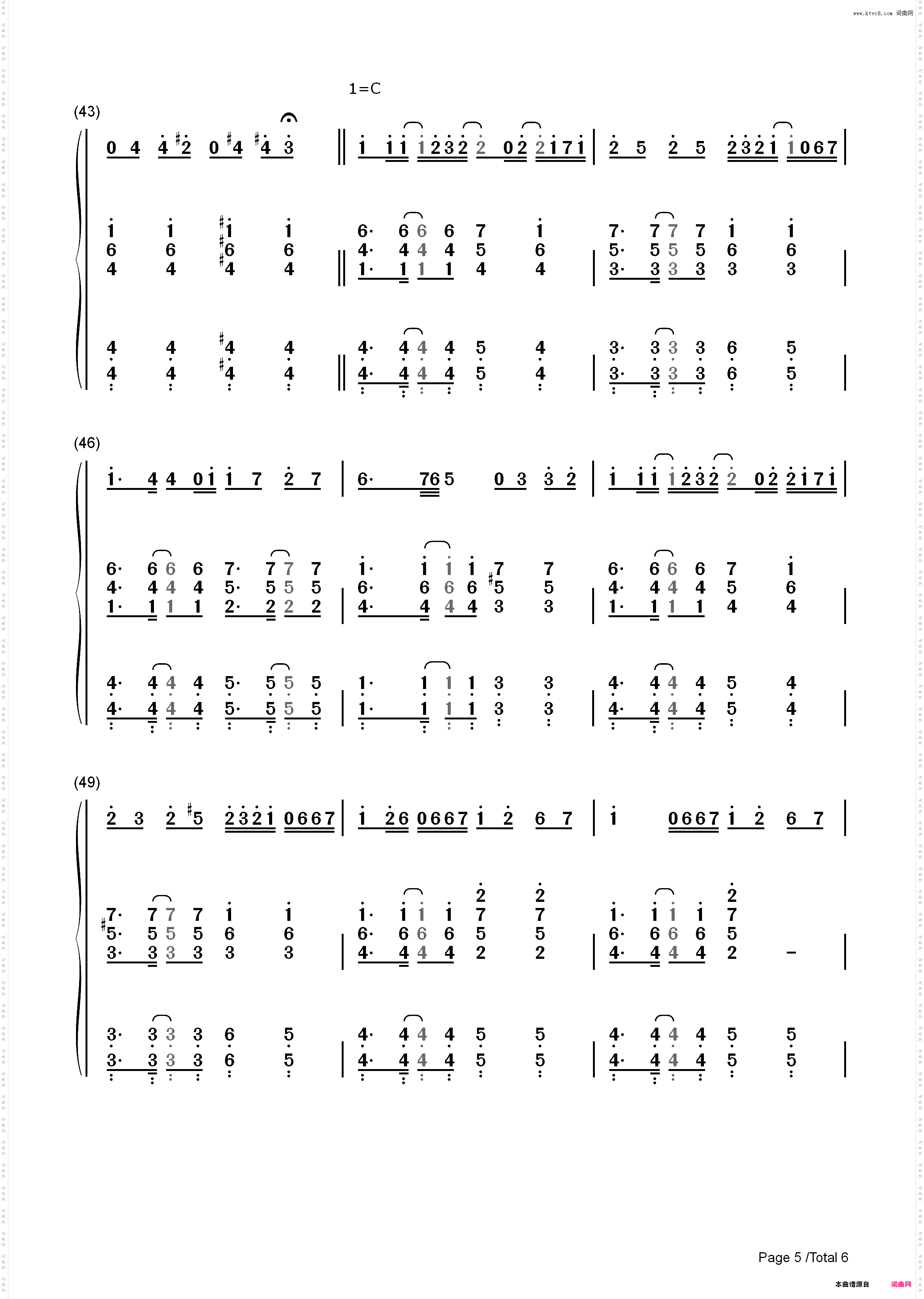 初日-AKB48_简谱版