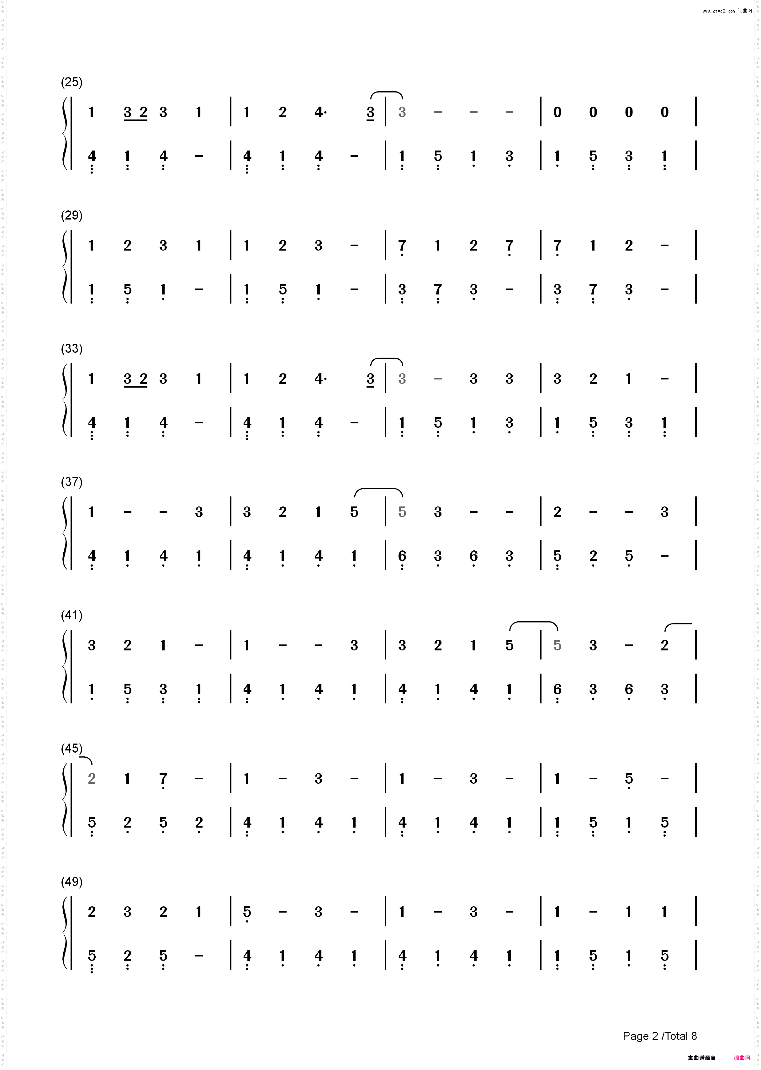 Enchanted-Taylor Swift_简谱版