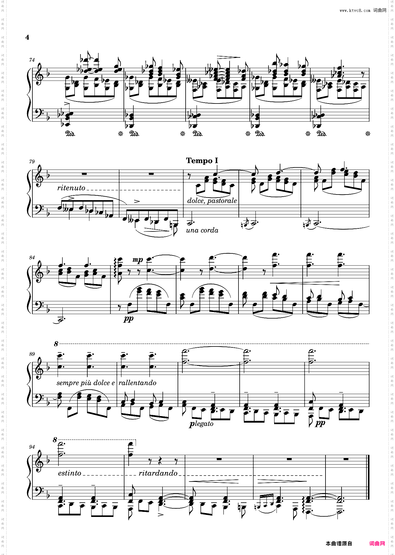 Transcendental étude No· 3 Paysage