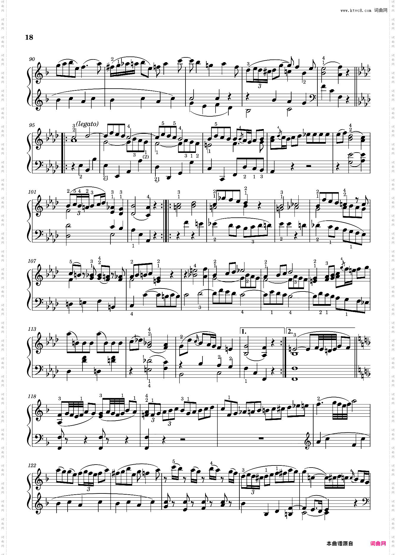 莫扎特第十五钢琴奏鸣曲 Sonata No· 15, 3rd Movement K· 533