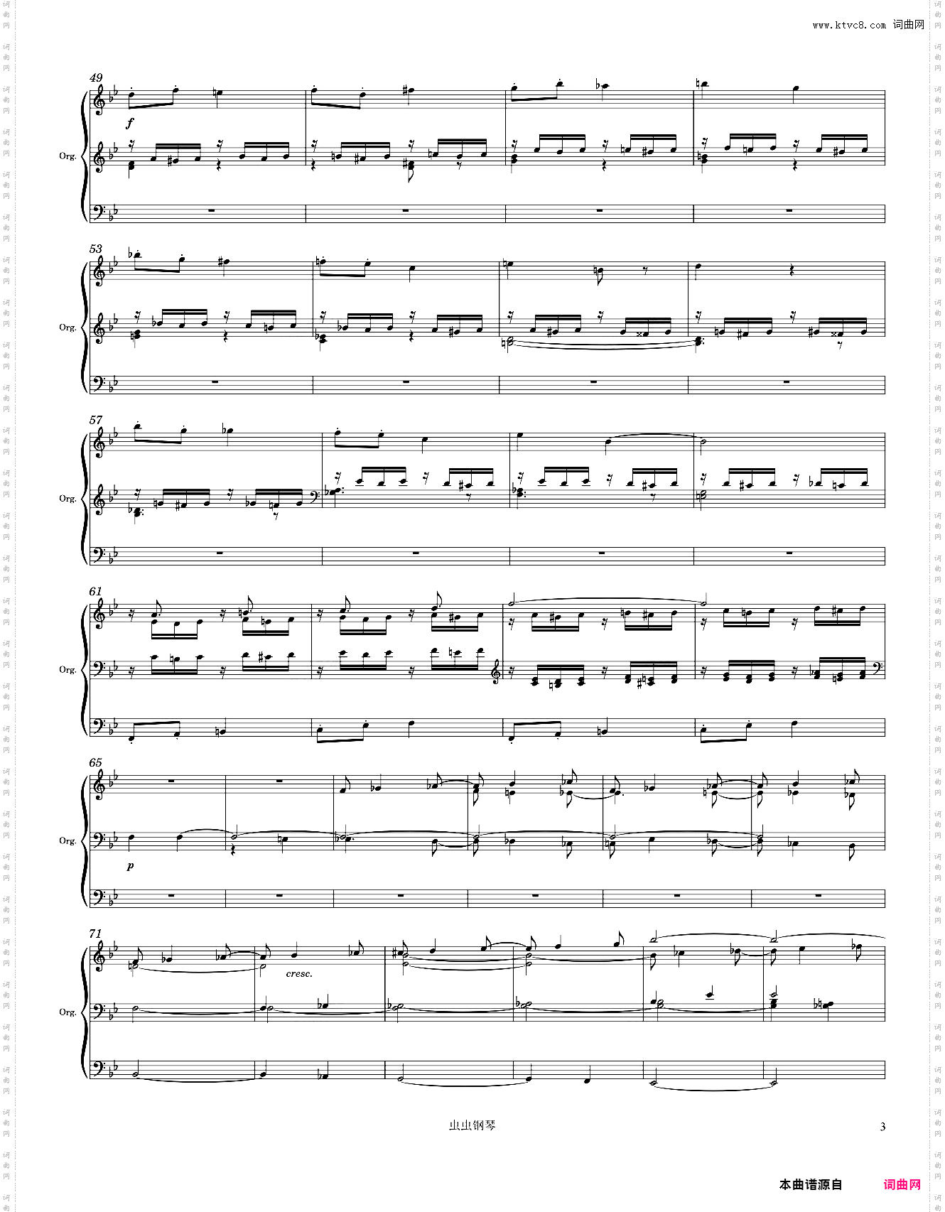 Marcel Dupré Final from 7 Pieces for Organ, Op· 27