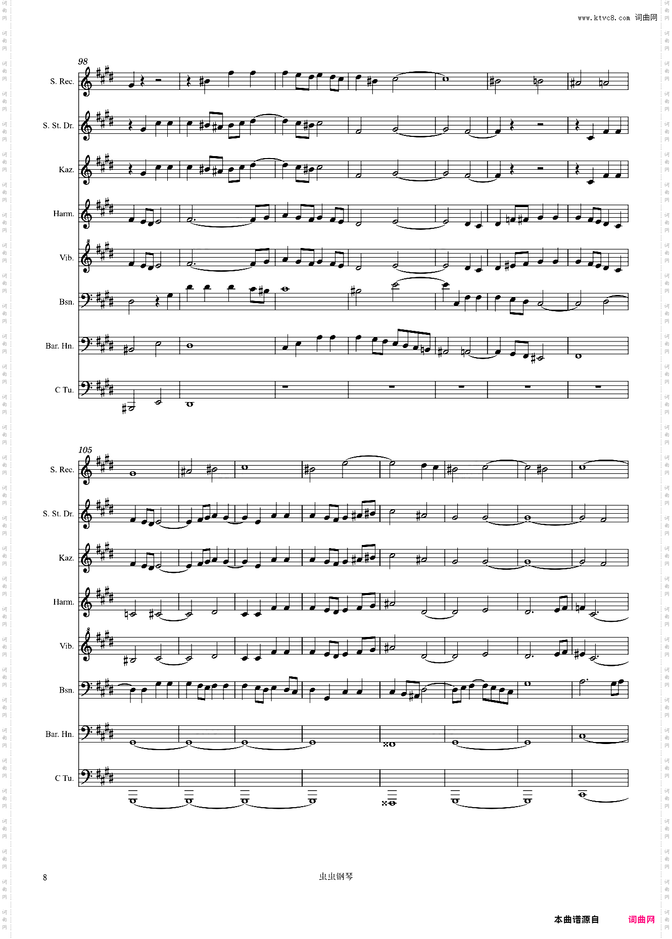 Bach: Fugue in C# Minor from Book 1 of the WTC, BWV 849