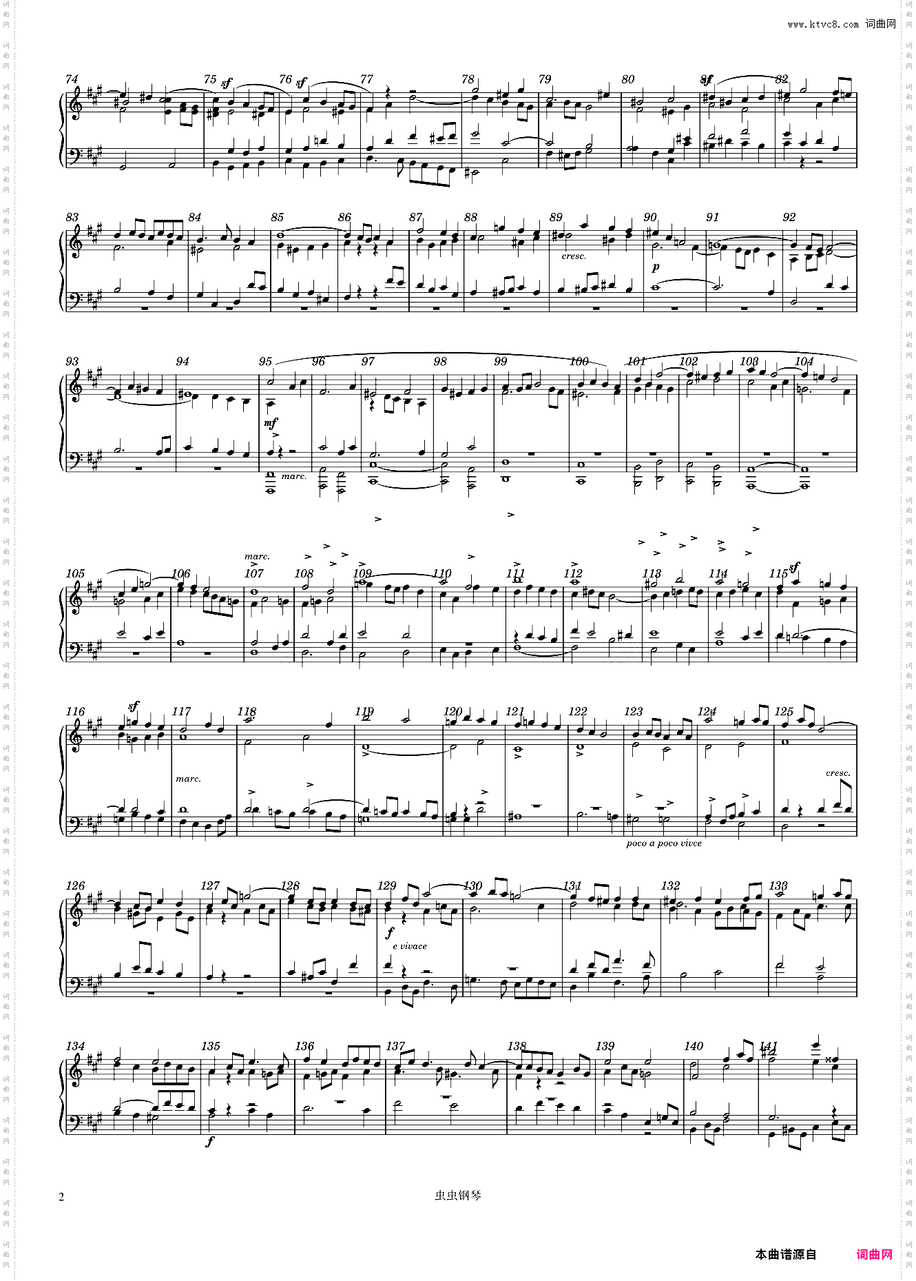 Felix Mendelssohn: Sieben Charakterstücke, Op·7 No· 5: Ernst und mit steigender Lebhaftigkeit· Fuga
