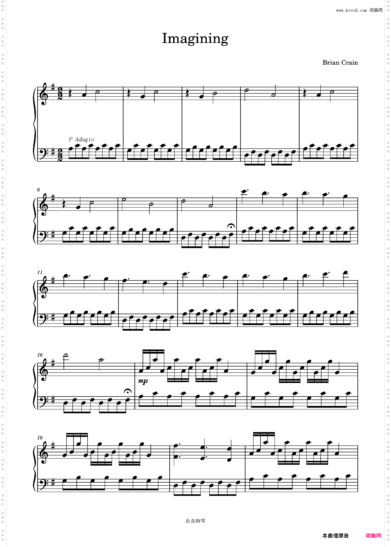 Imagining - Brian Crain