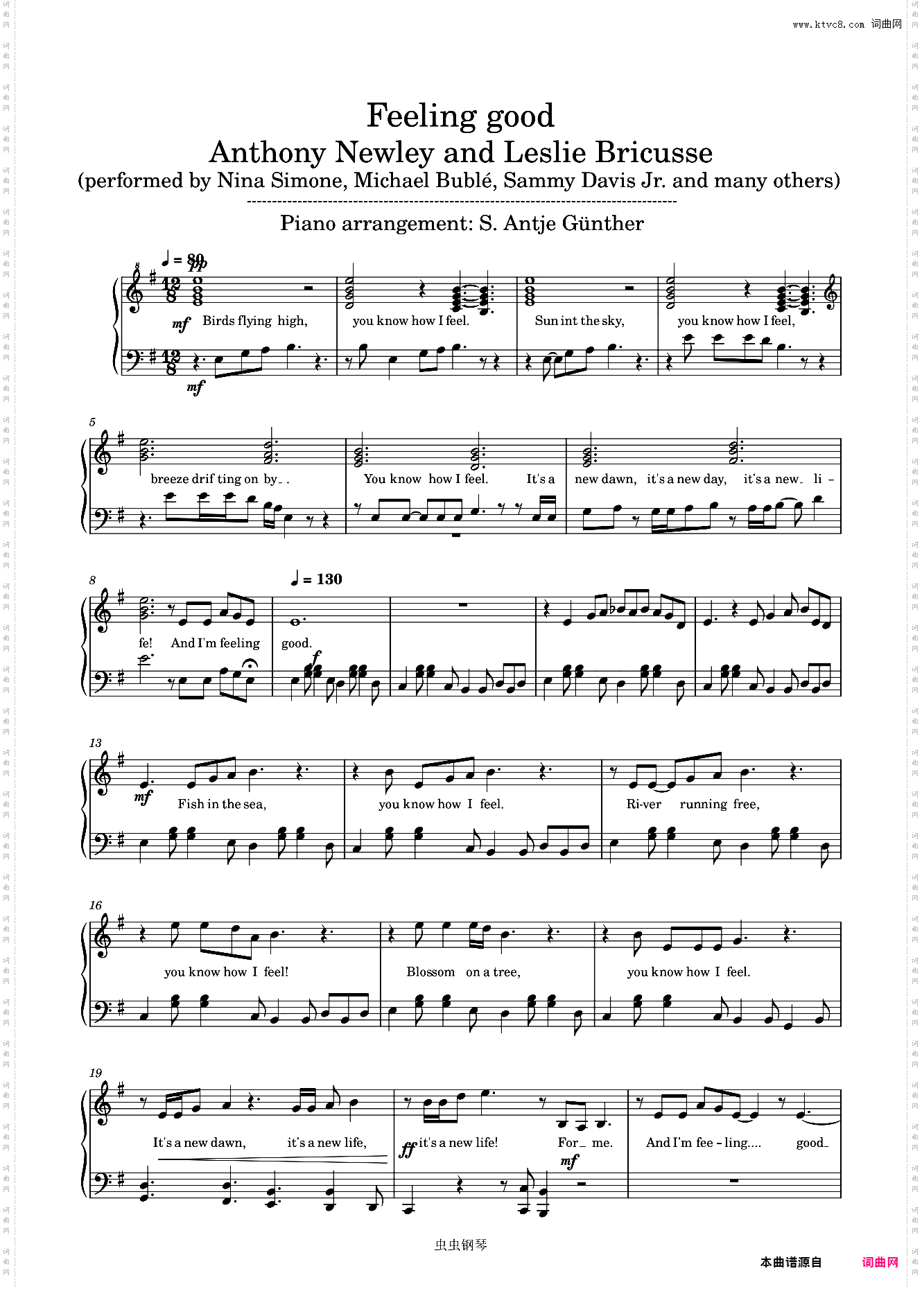 Feeling Good-Michael Bublé