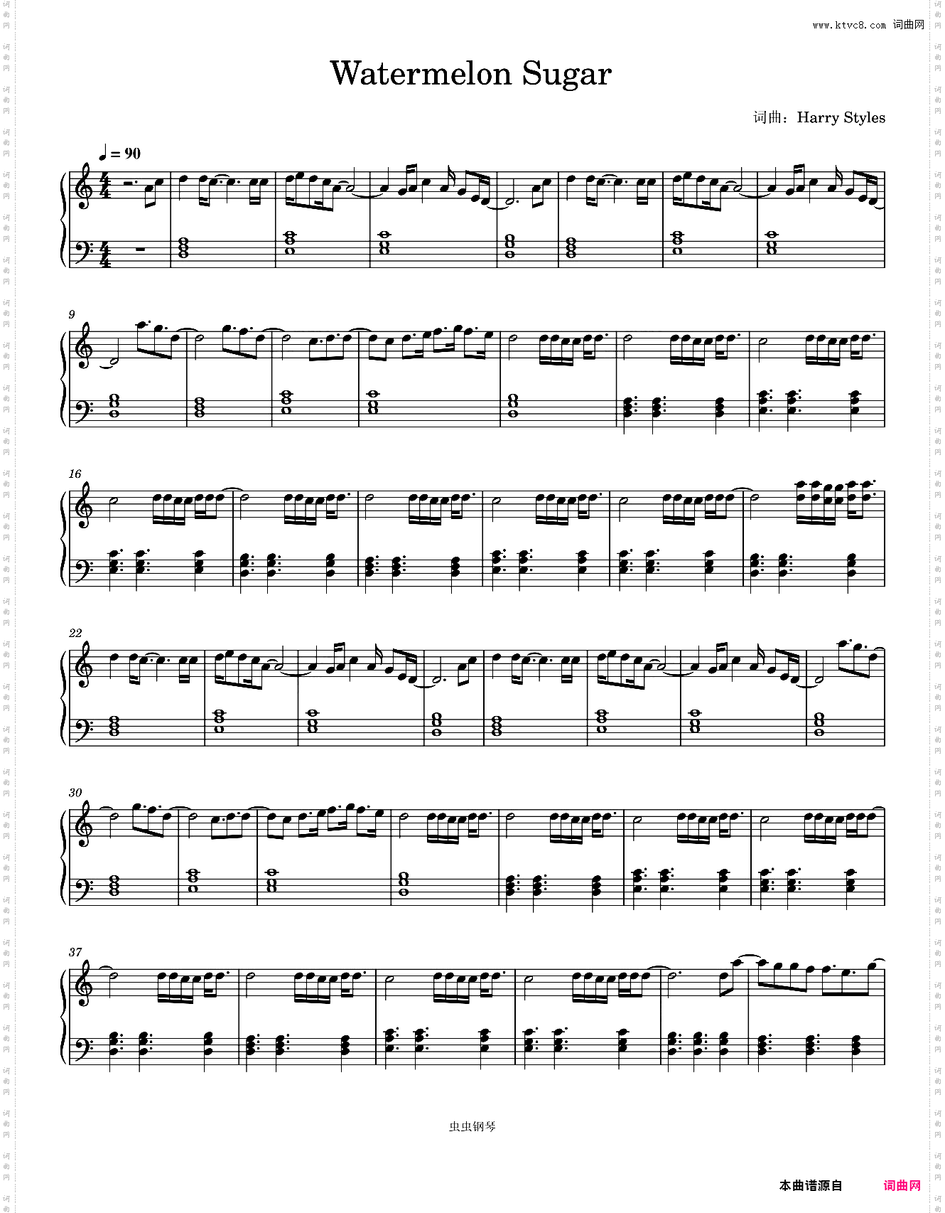 Watermelon sugar - Harry Styles