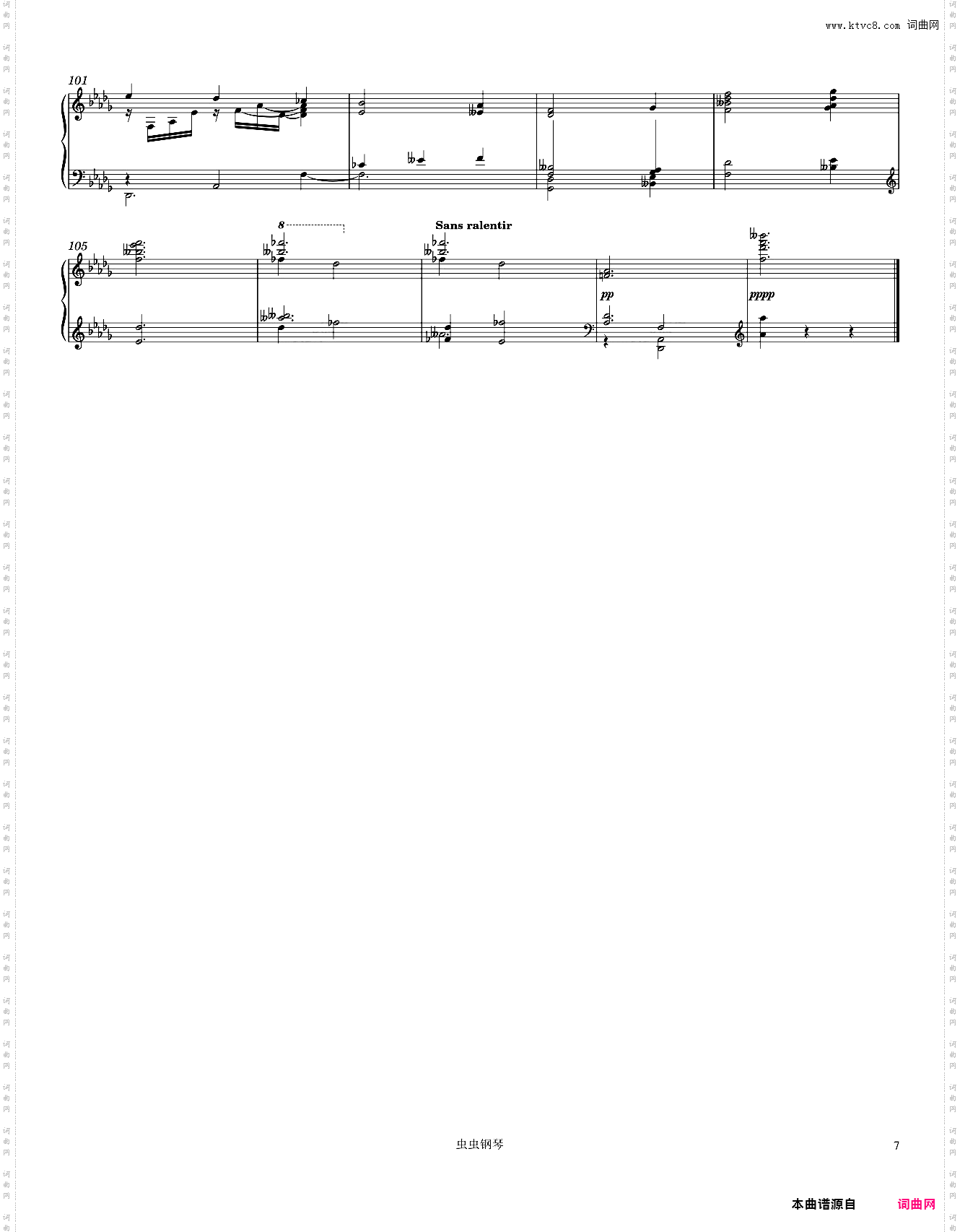 Poulenc Mélancolie Piano solo