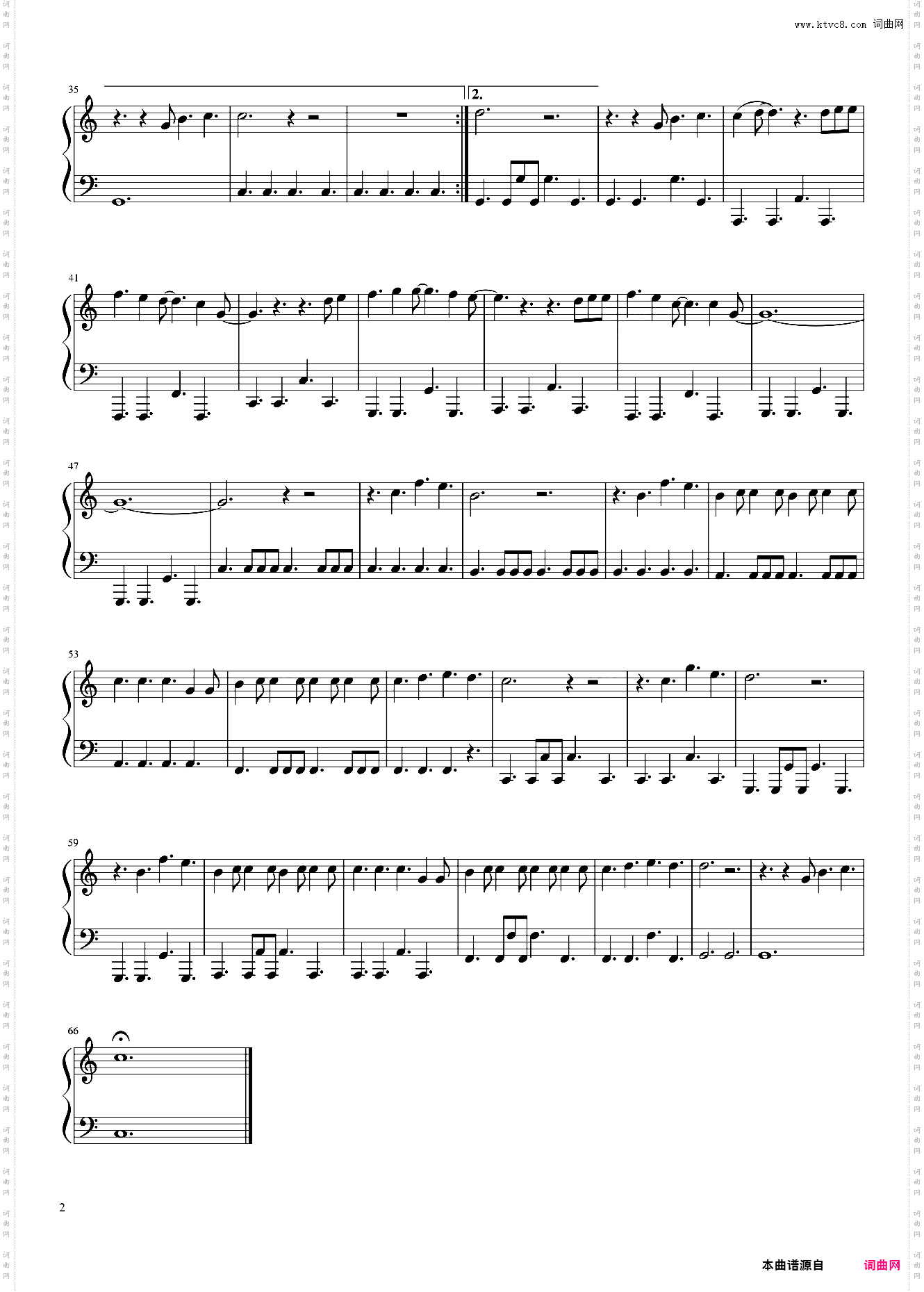 Before You Go钢琴谱-Lewis Capaldi