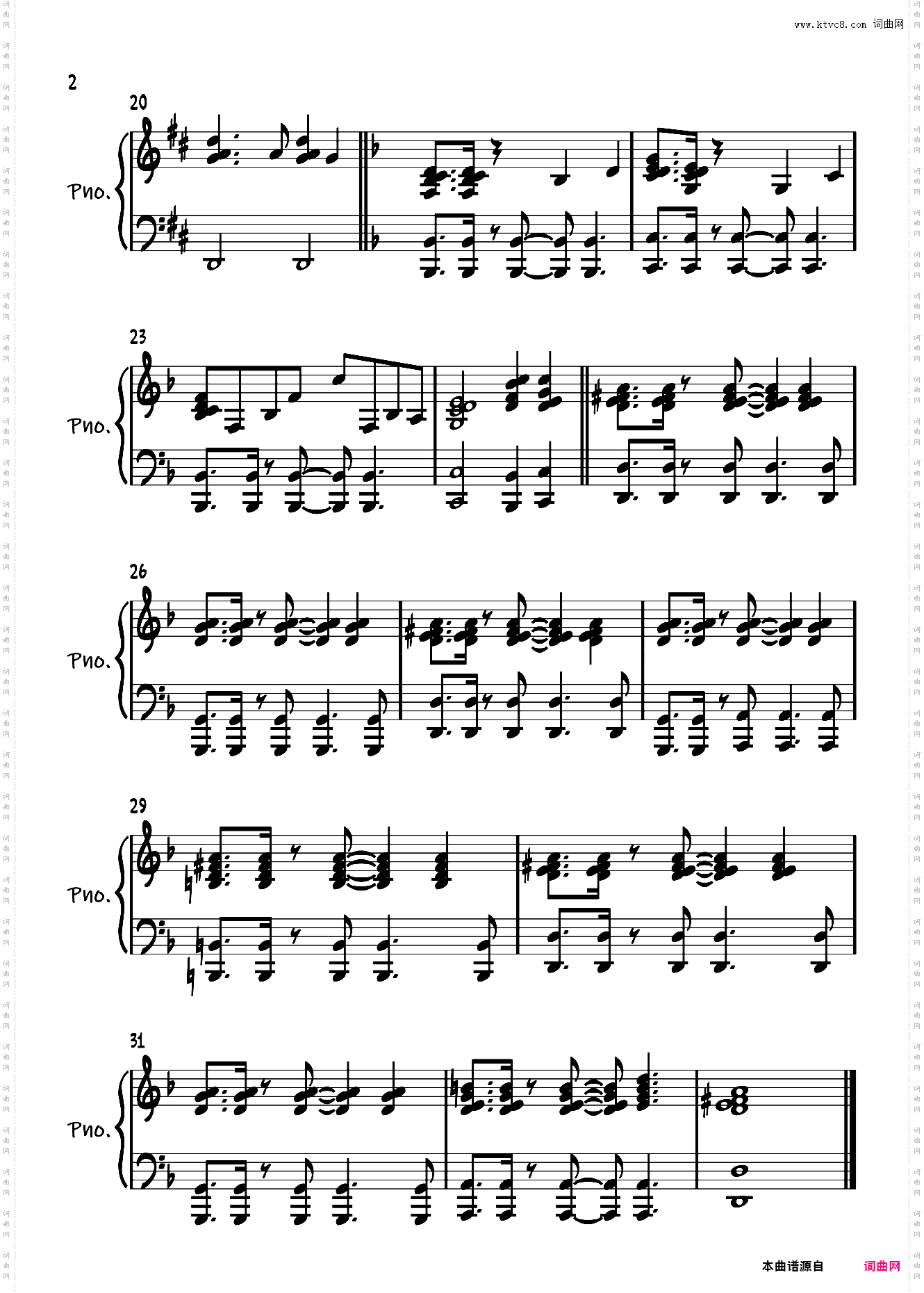 【弹唱谱】Start of Something New《歌舞青春》「一撇撇耶」