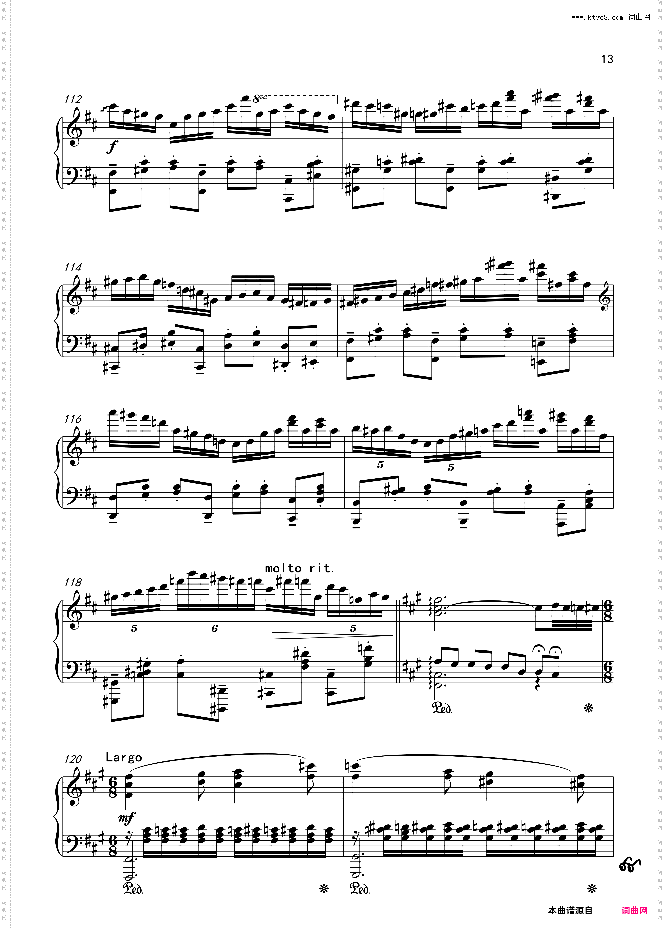 Fantasia in g sharp minor Op·10 No·10