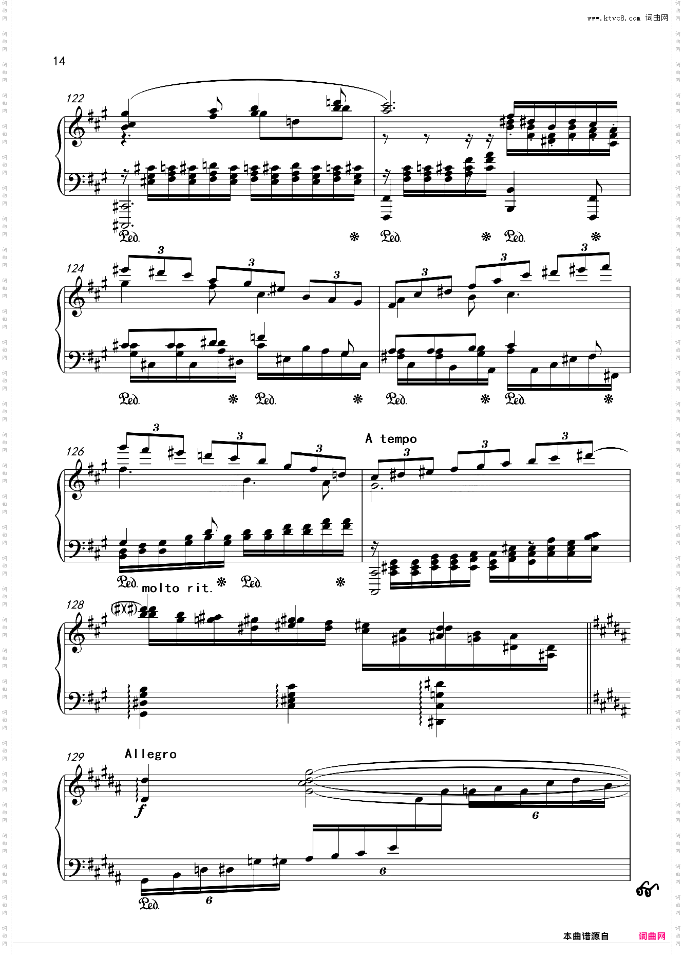 Fantasia in g sharp minor Op·10 No·10