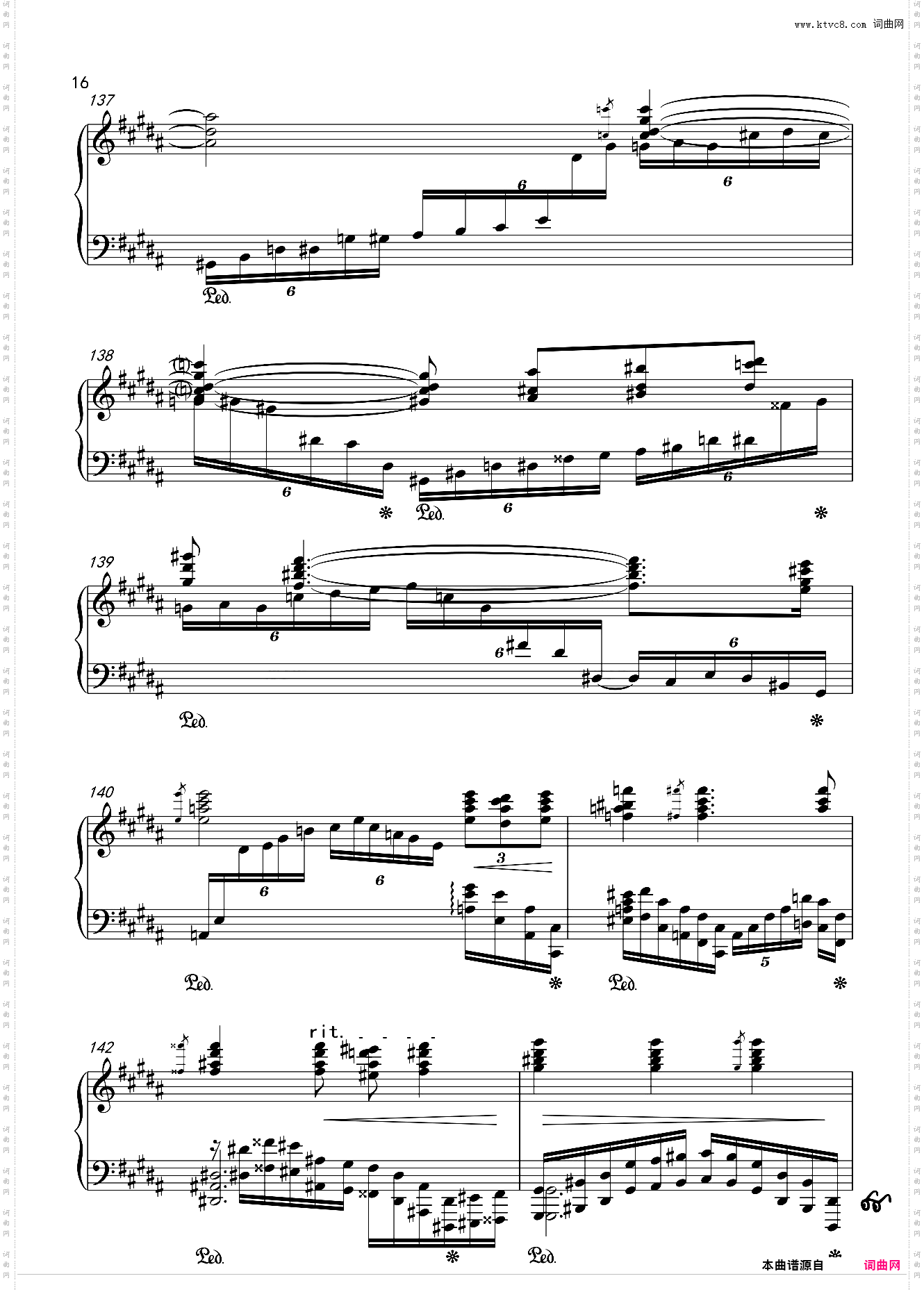 Fantasia in g sharp minor Op·10 No·10