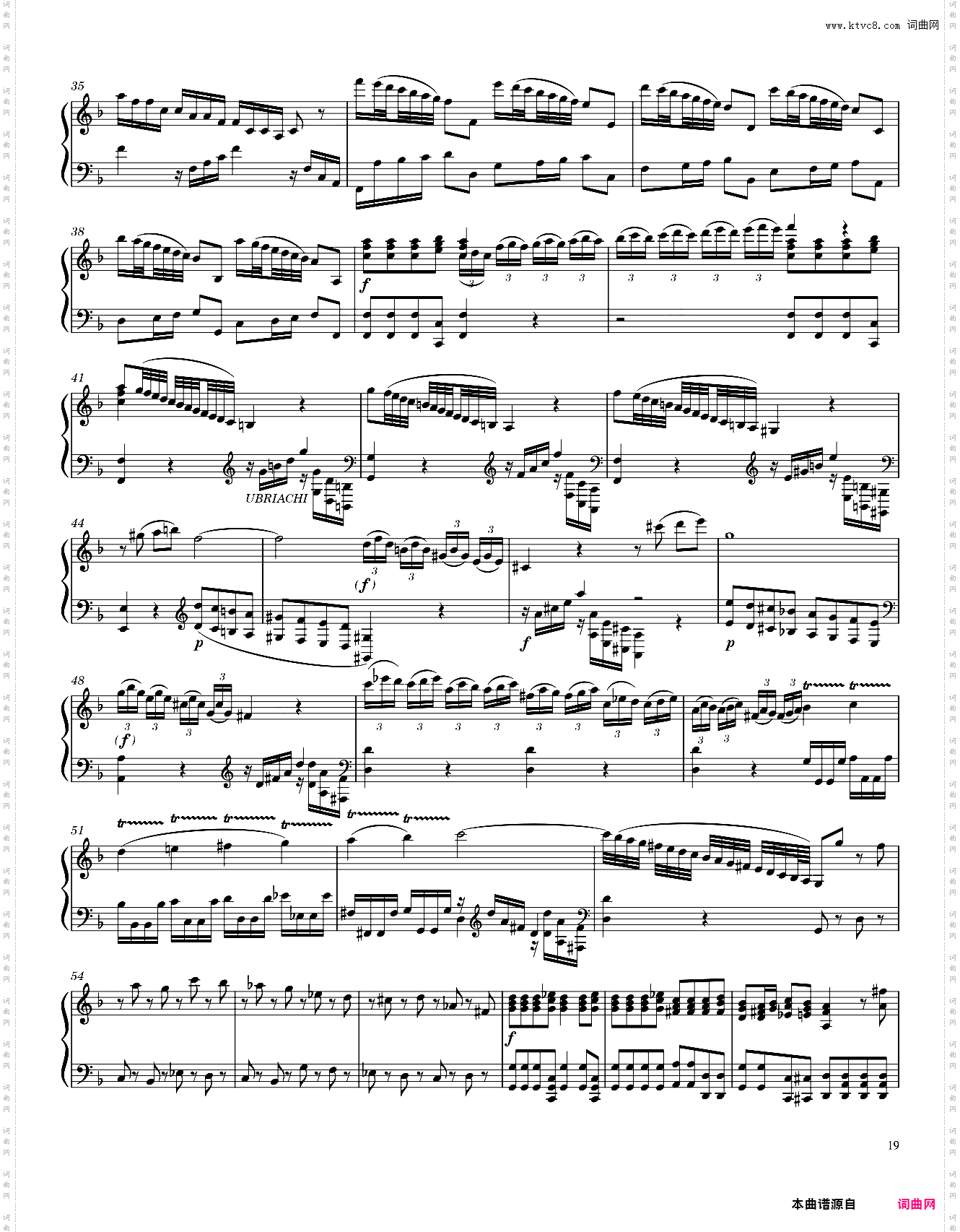 维瓦尔第-四季 春The Four Seasons Complete Piano Transcription