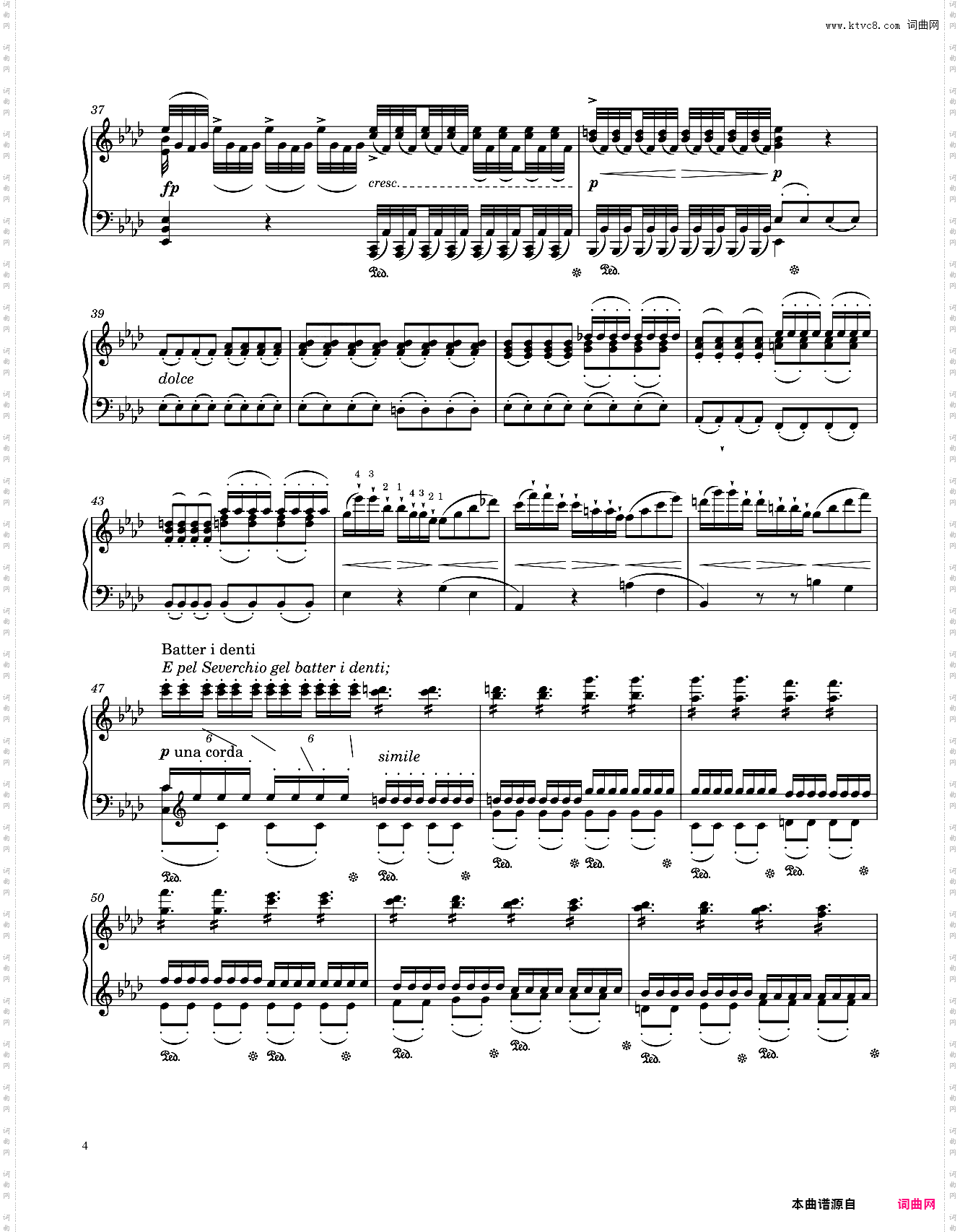 Vivaldi - Winter 维瓦尔第-四季 冬 钢琴独奏版