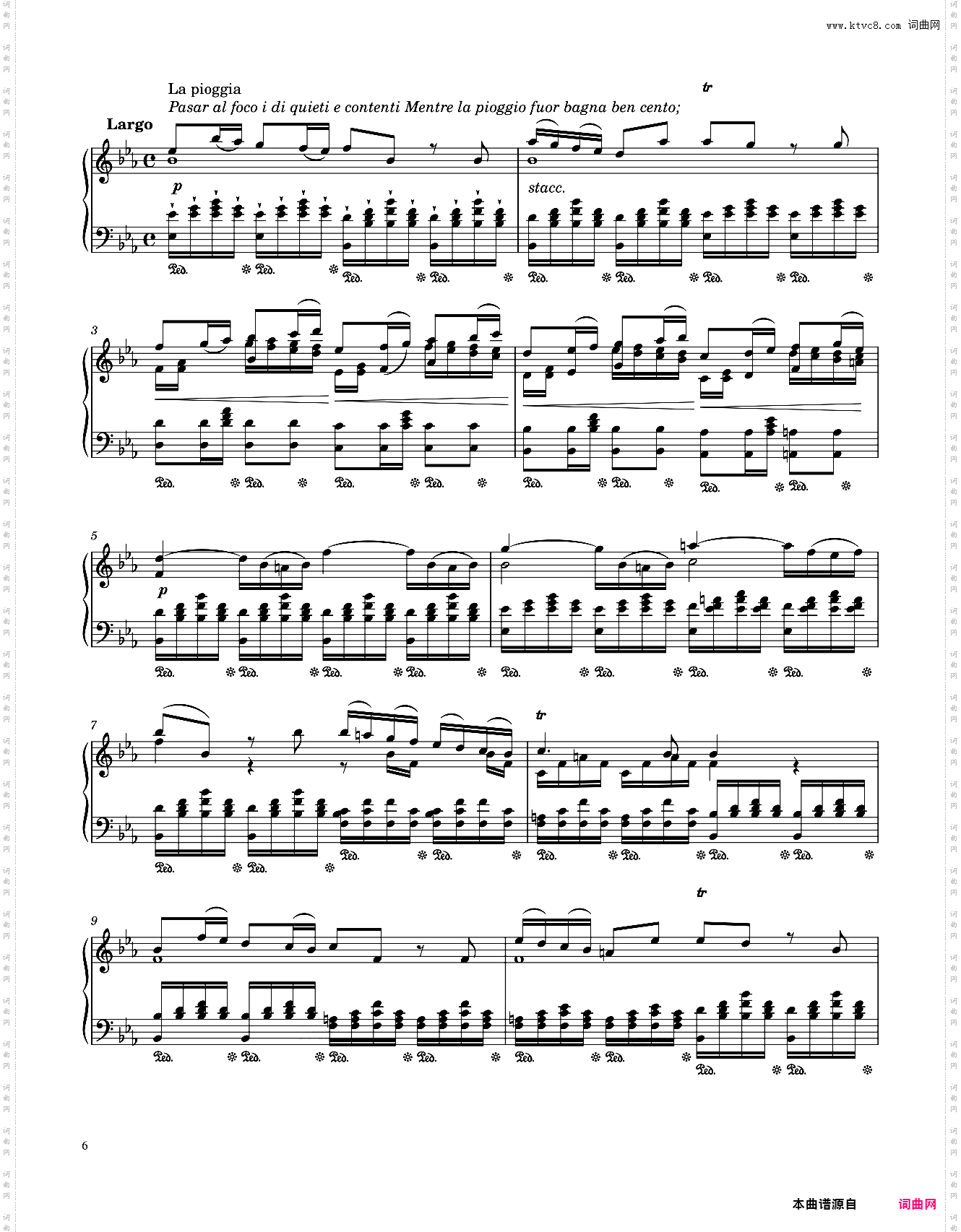 Vivaldi - Winter 维瓦尔第-四季 冬 钢琴独奏版