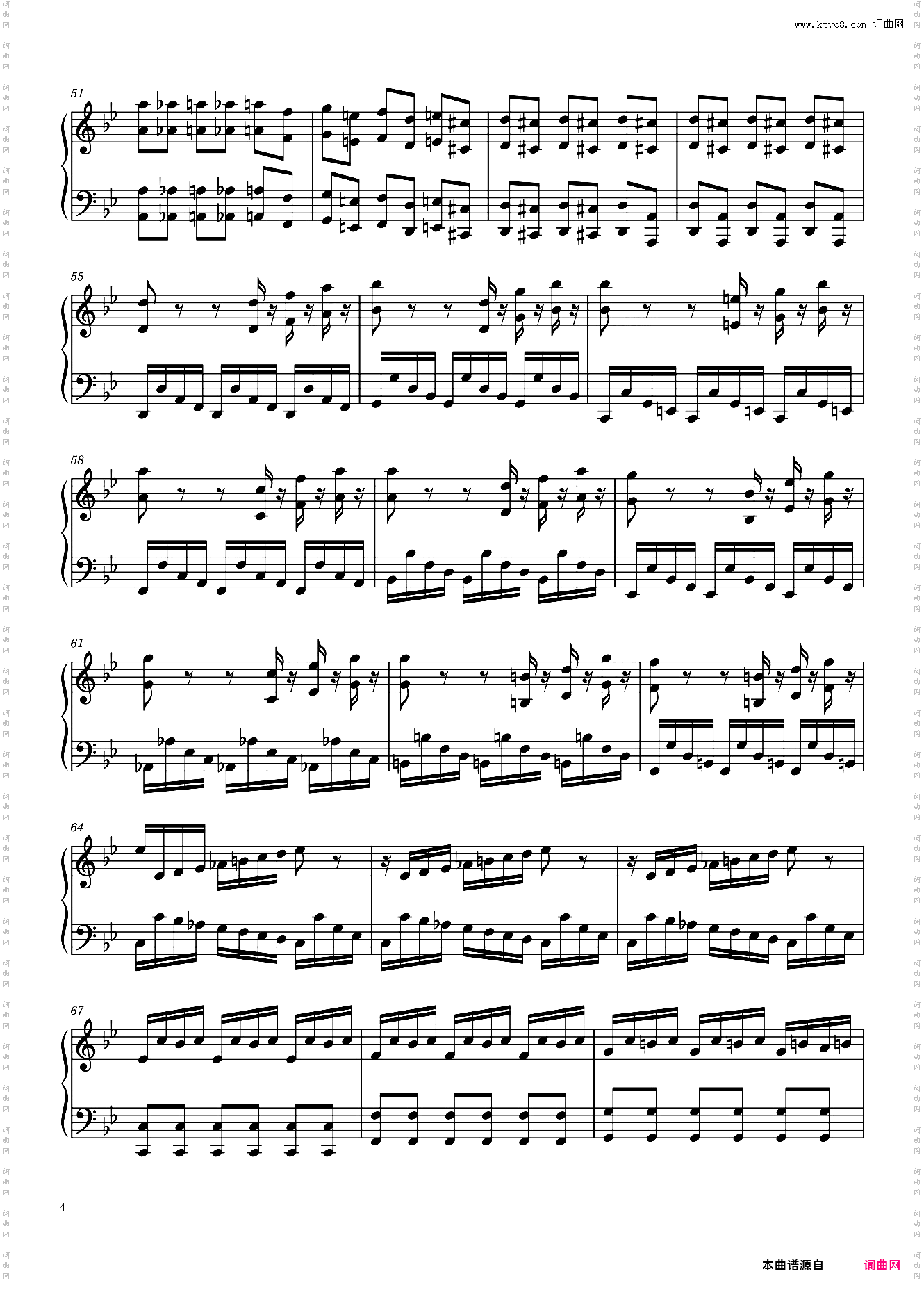 Vivaldi - Summer 维瓦尔第- 四季 夏 钢琴独奏版