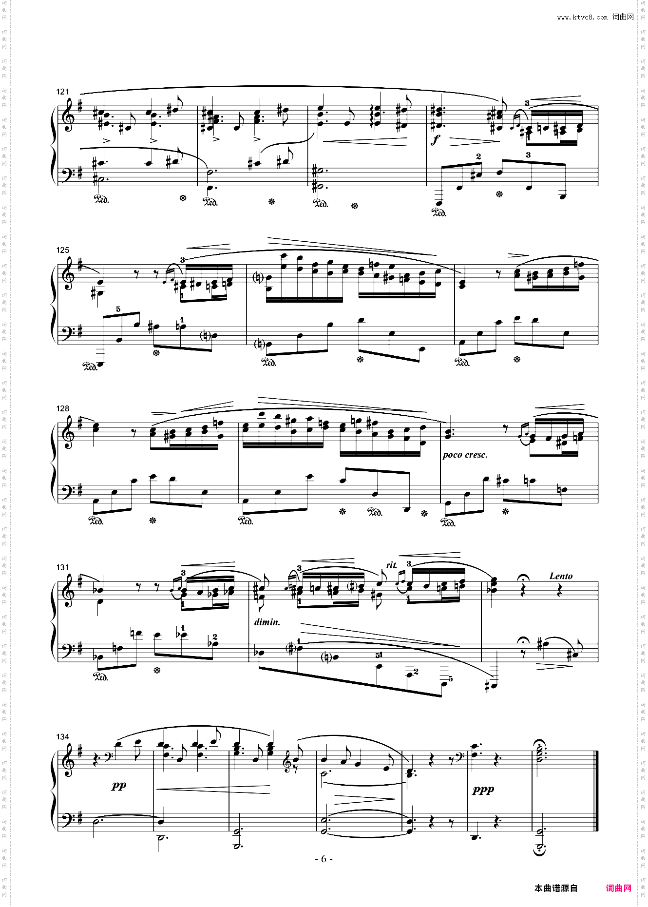 肖邦：G大调夜曲, Op·37-2 NO·12