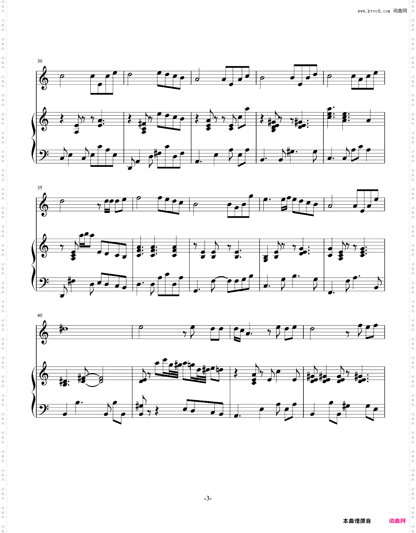 River-Charlie Puth-伴奏谱