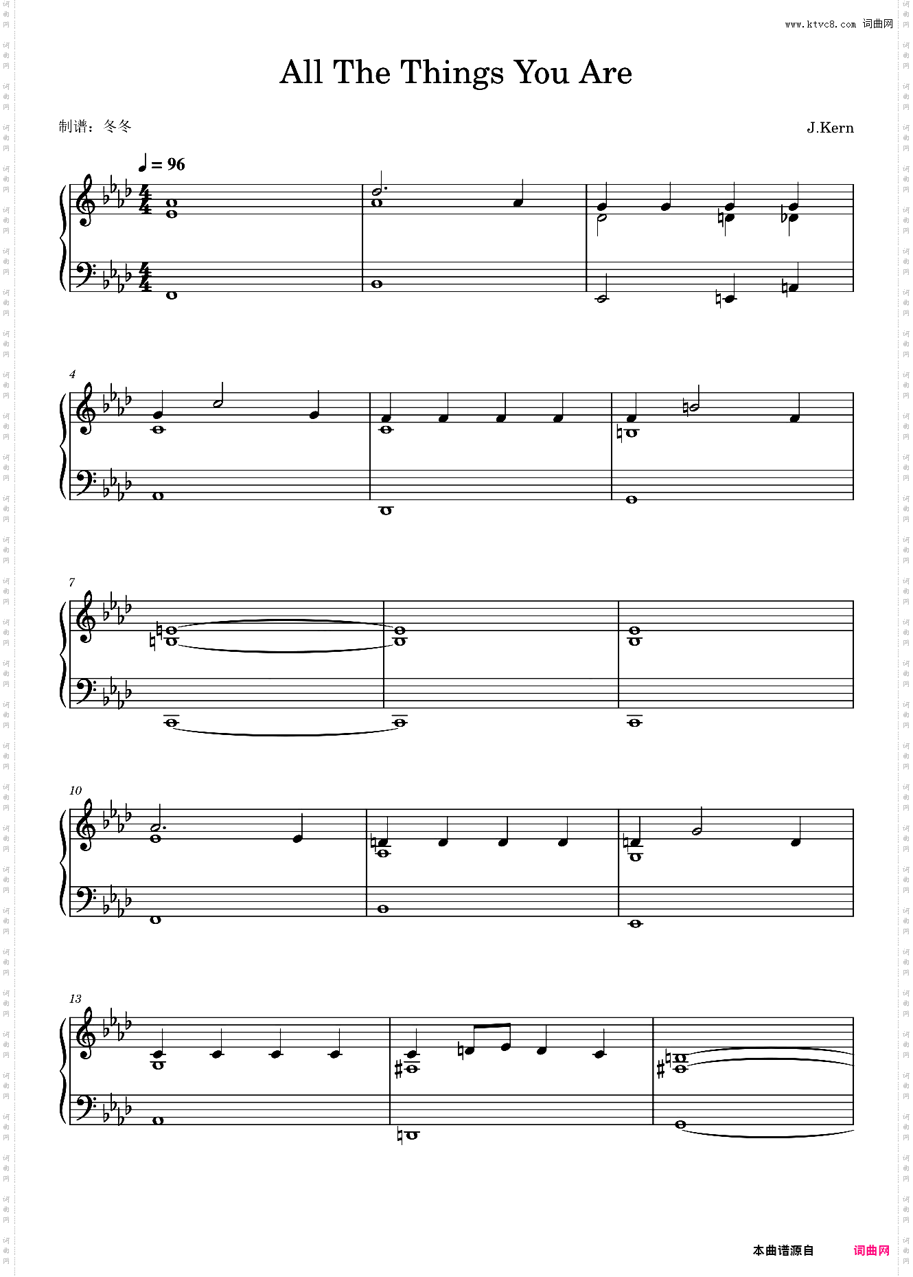 All The Things You Are