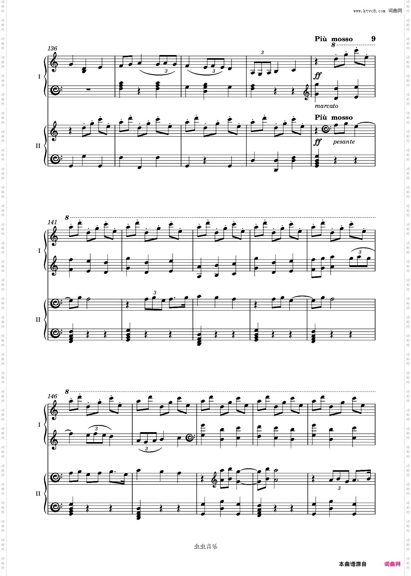 【双钢琴】霍尔斯特-行星组曲·木星-The Planets, Jupiter