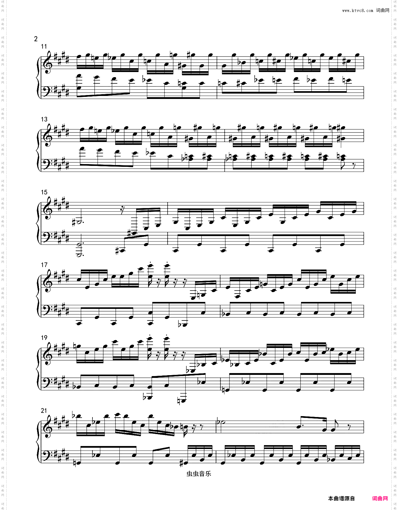 月光奏鸣曲三完整 beethoven