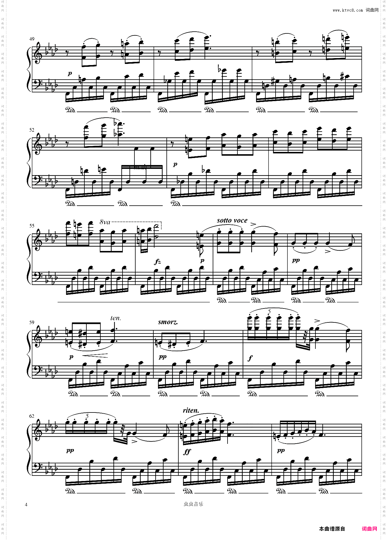 Etudes, Op·10 No·9 in F minor-Chopin 肖邦练习曲 肖邦降f小调练习曲 作品10第九首第九号