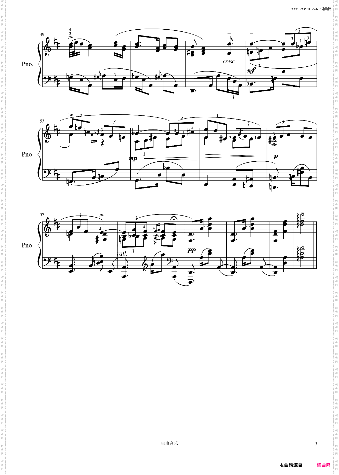 阿尔贝尼兹 D大调探戈 舞曲 带指法 Albeniz Tango in D Espana Nr·2