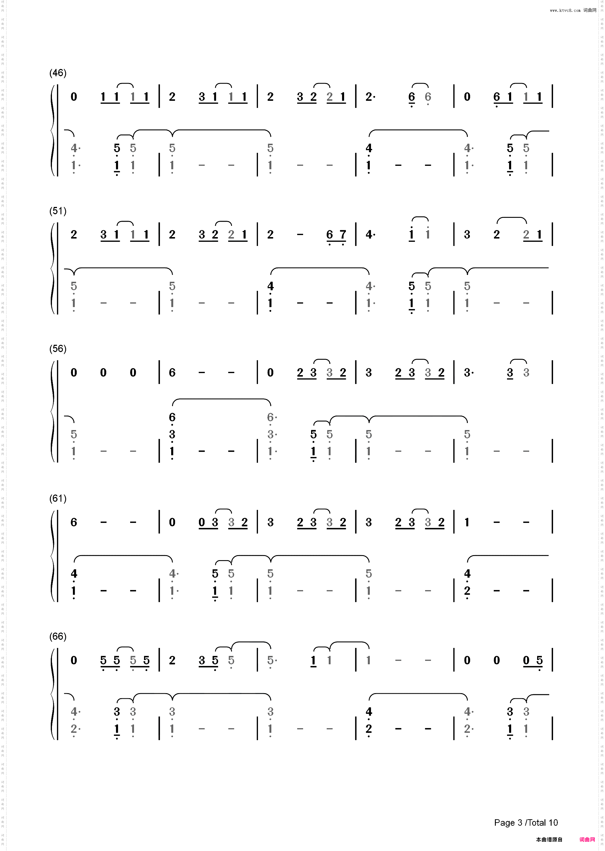 The 1-Taylor Swift_简谱版