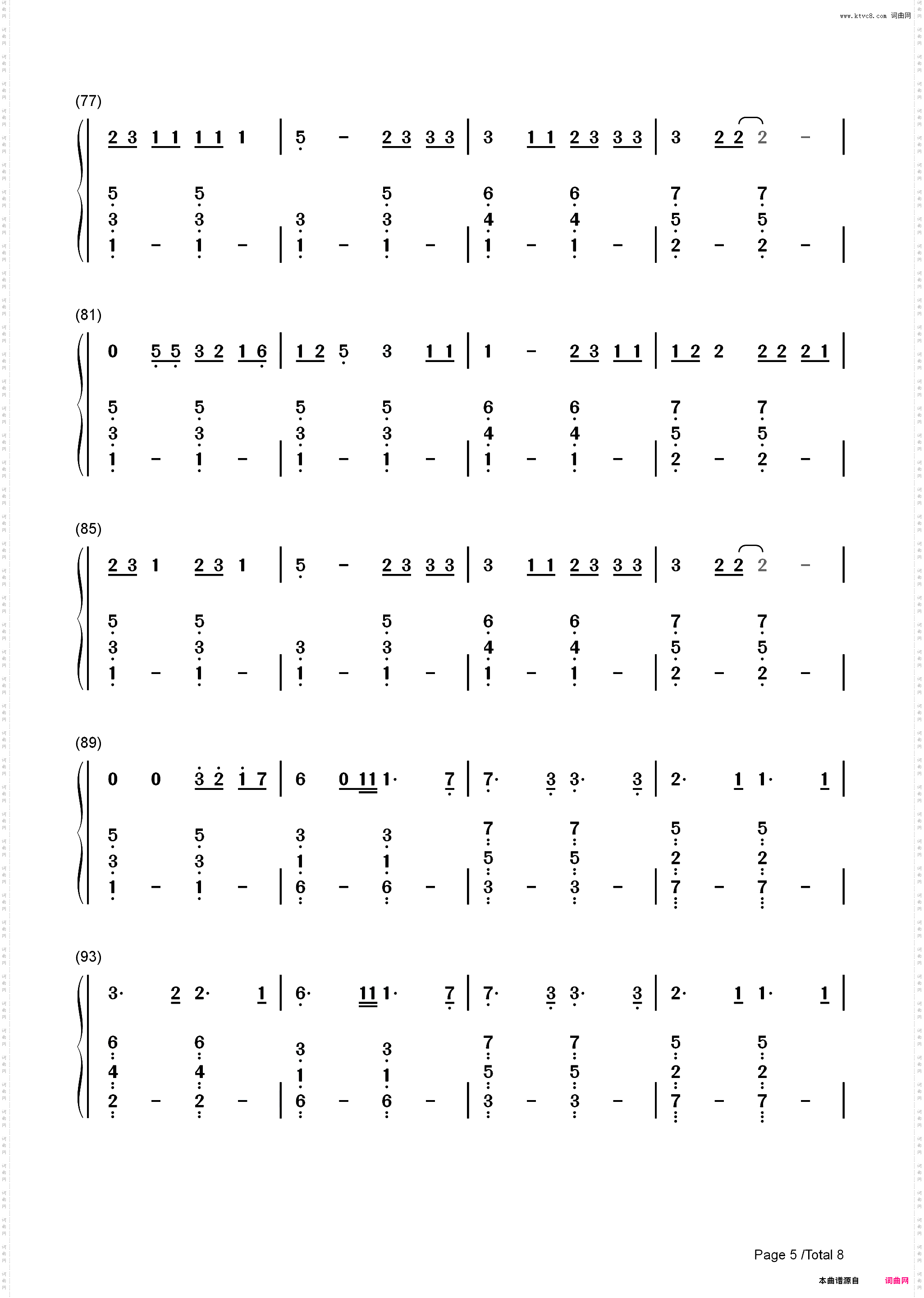 Cowboy Like Me-Taylor Swift_简谱版