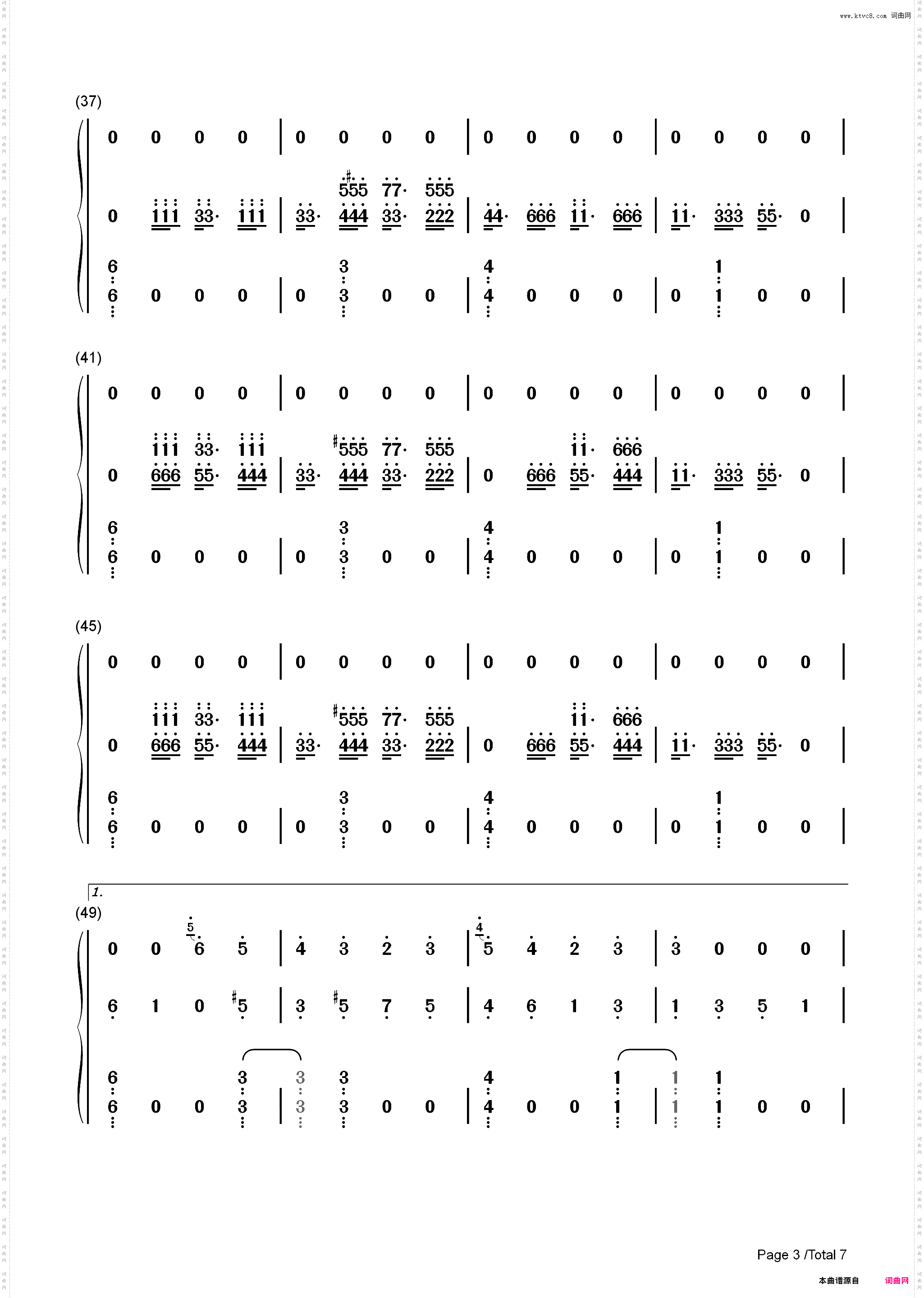 Cradles-Sub Urban_简谱版