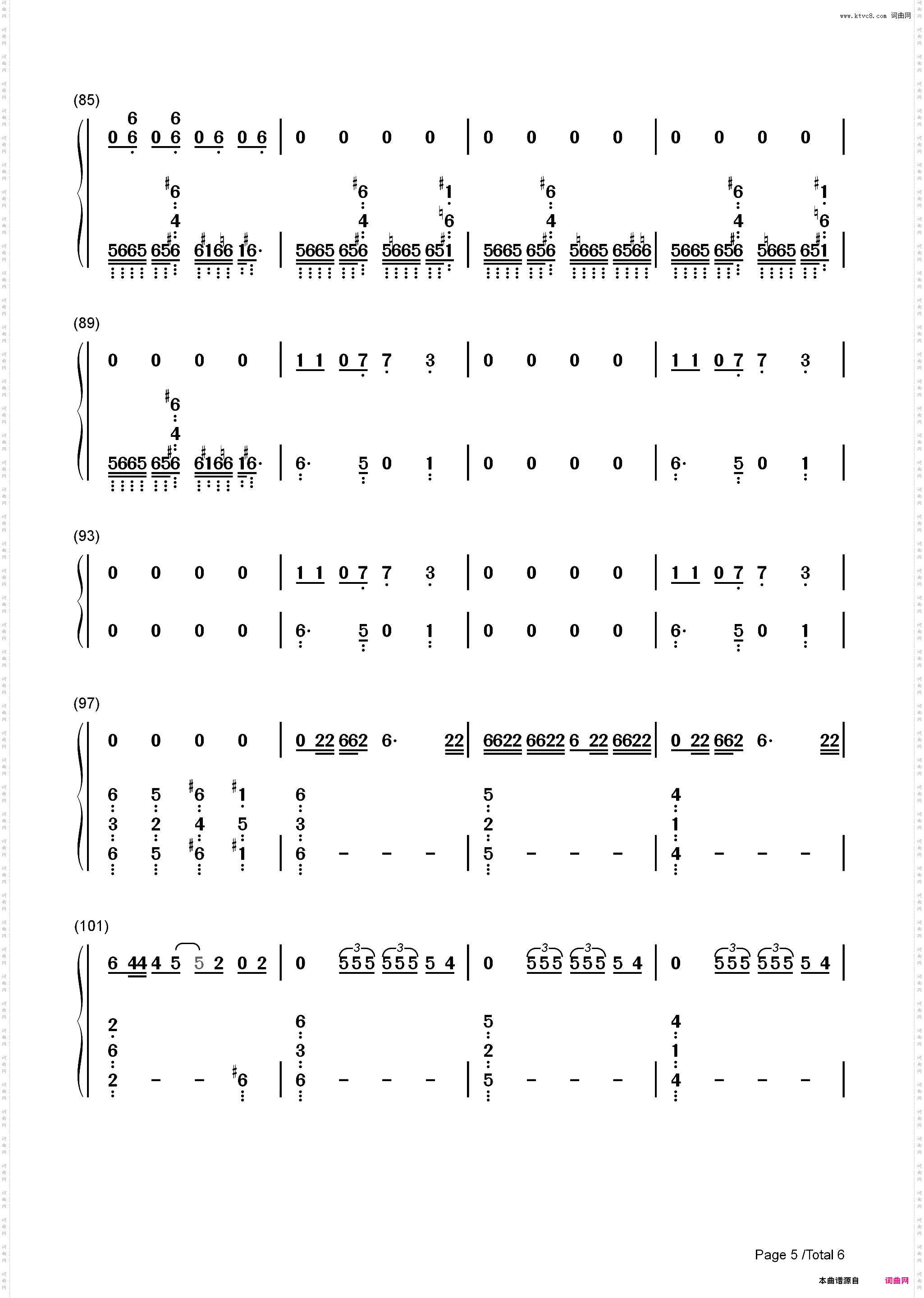 Parasite Eve-Bring Me the Horizon_简谱版