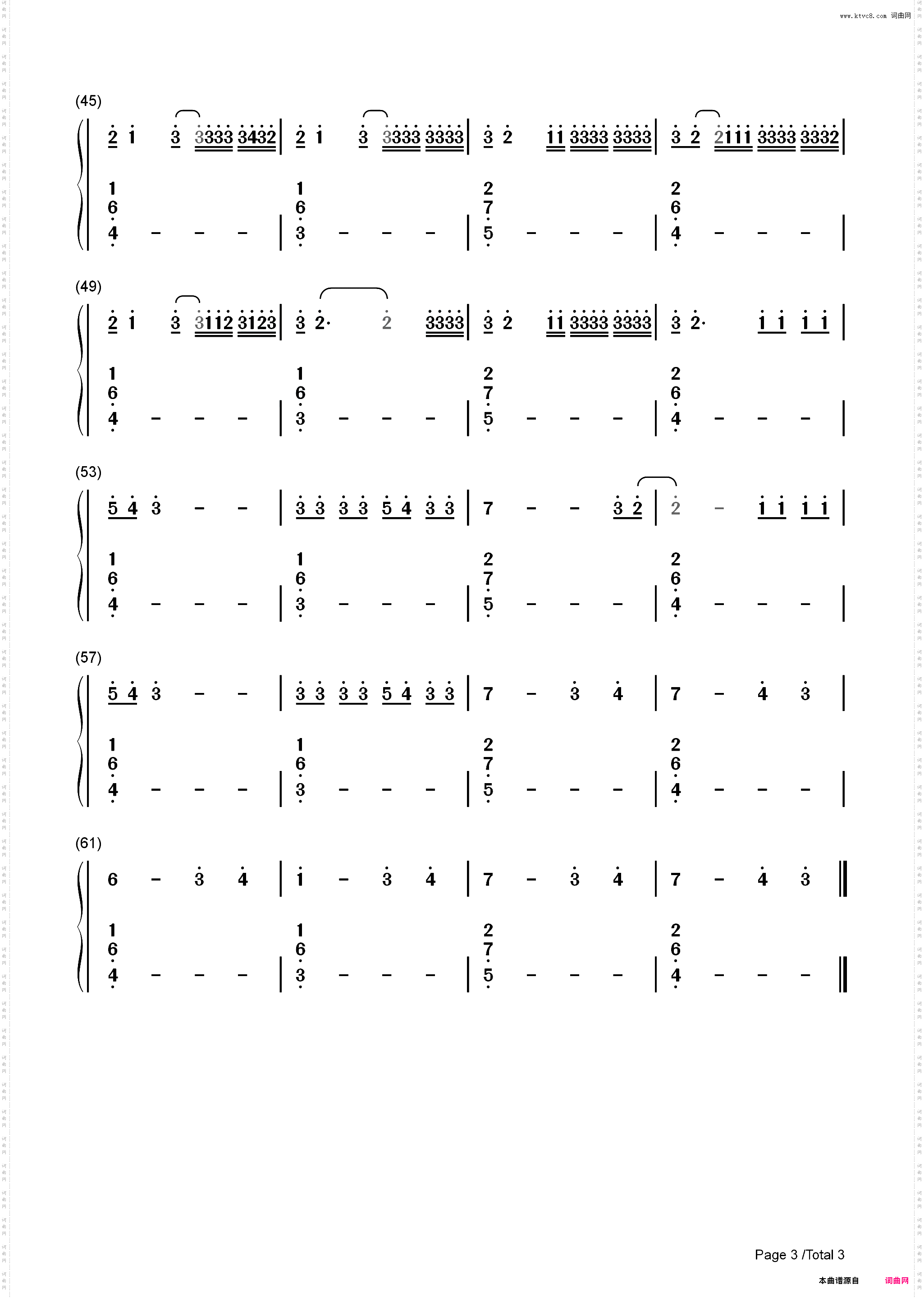 Bye Me Fui-Bad Bunny_简谱版