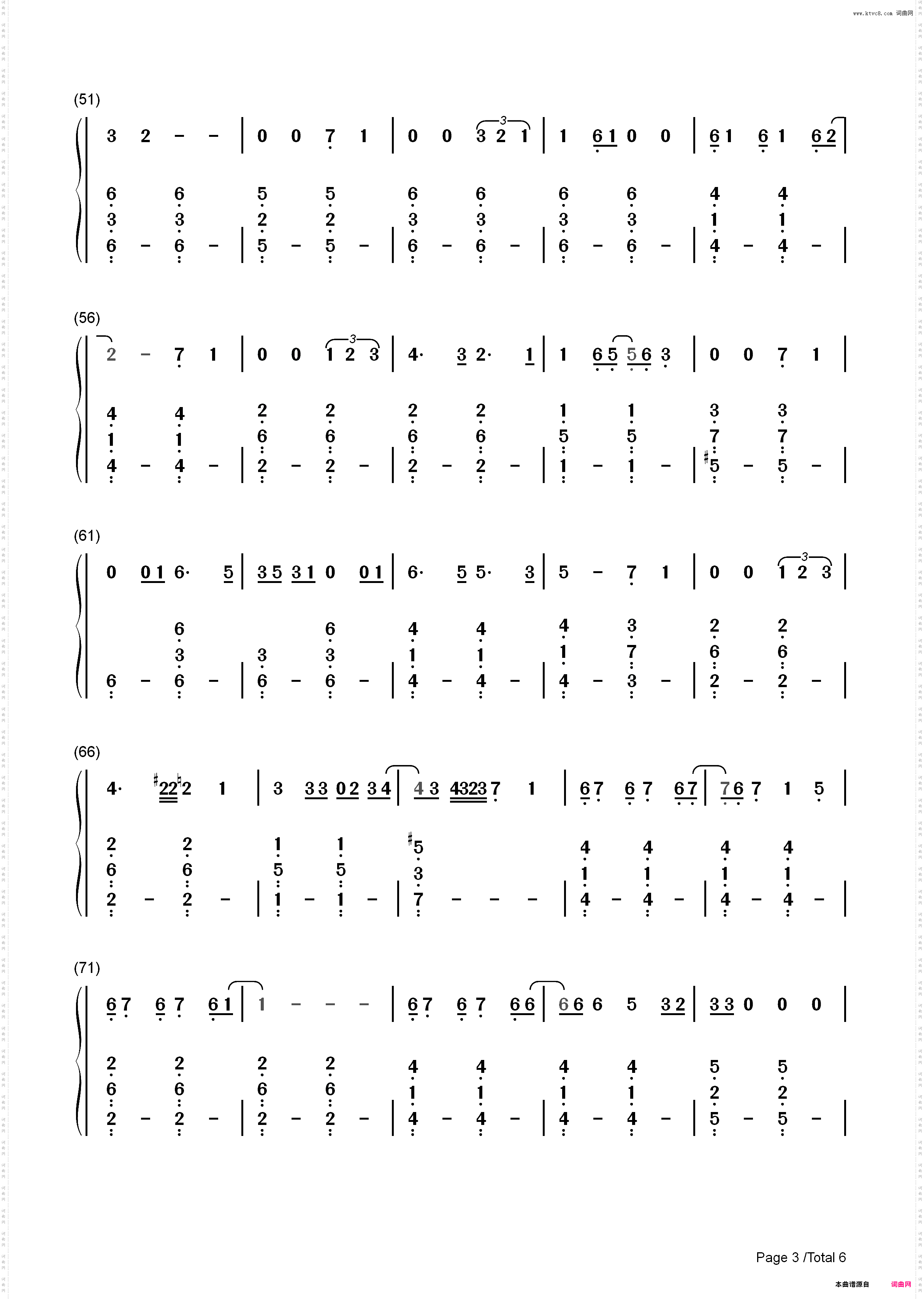 Never Worn White-Katy Perry_简谱版