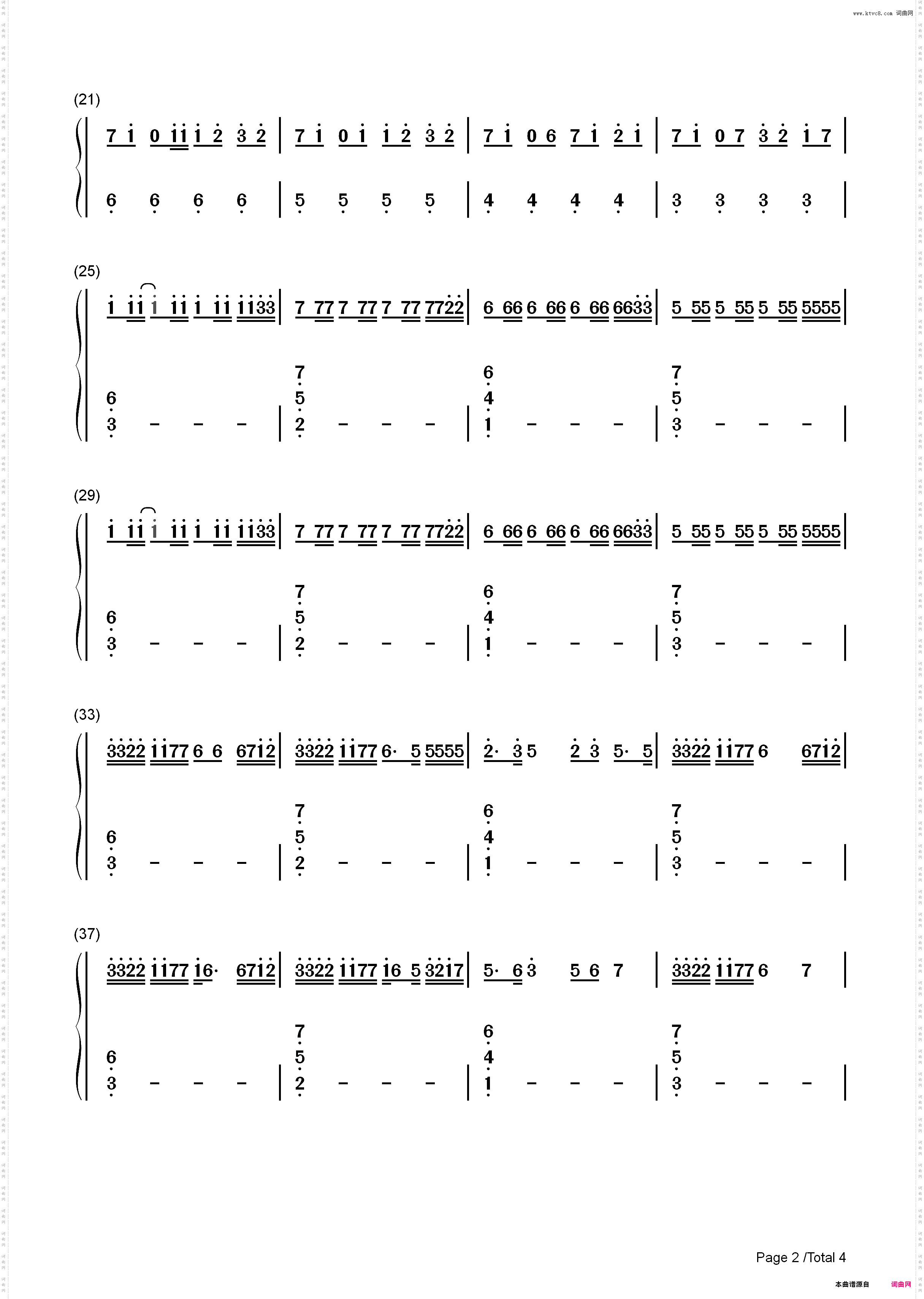 Ride It-Regard-节奏感太强-抖音爆火_简谱版