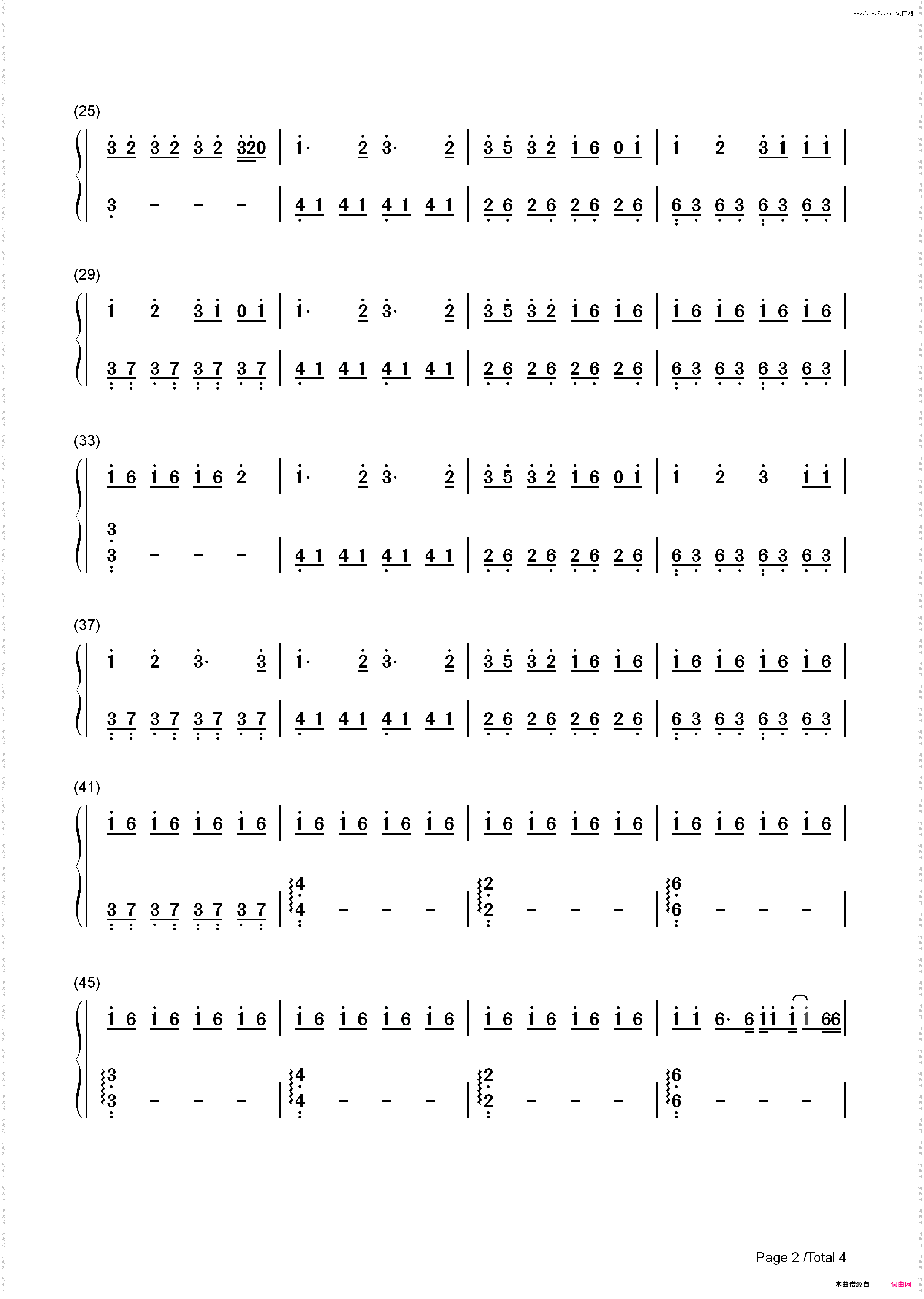 Hot Girl Bummer-Blackbear_简谱版