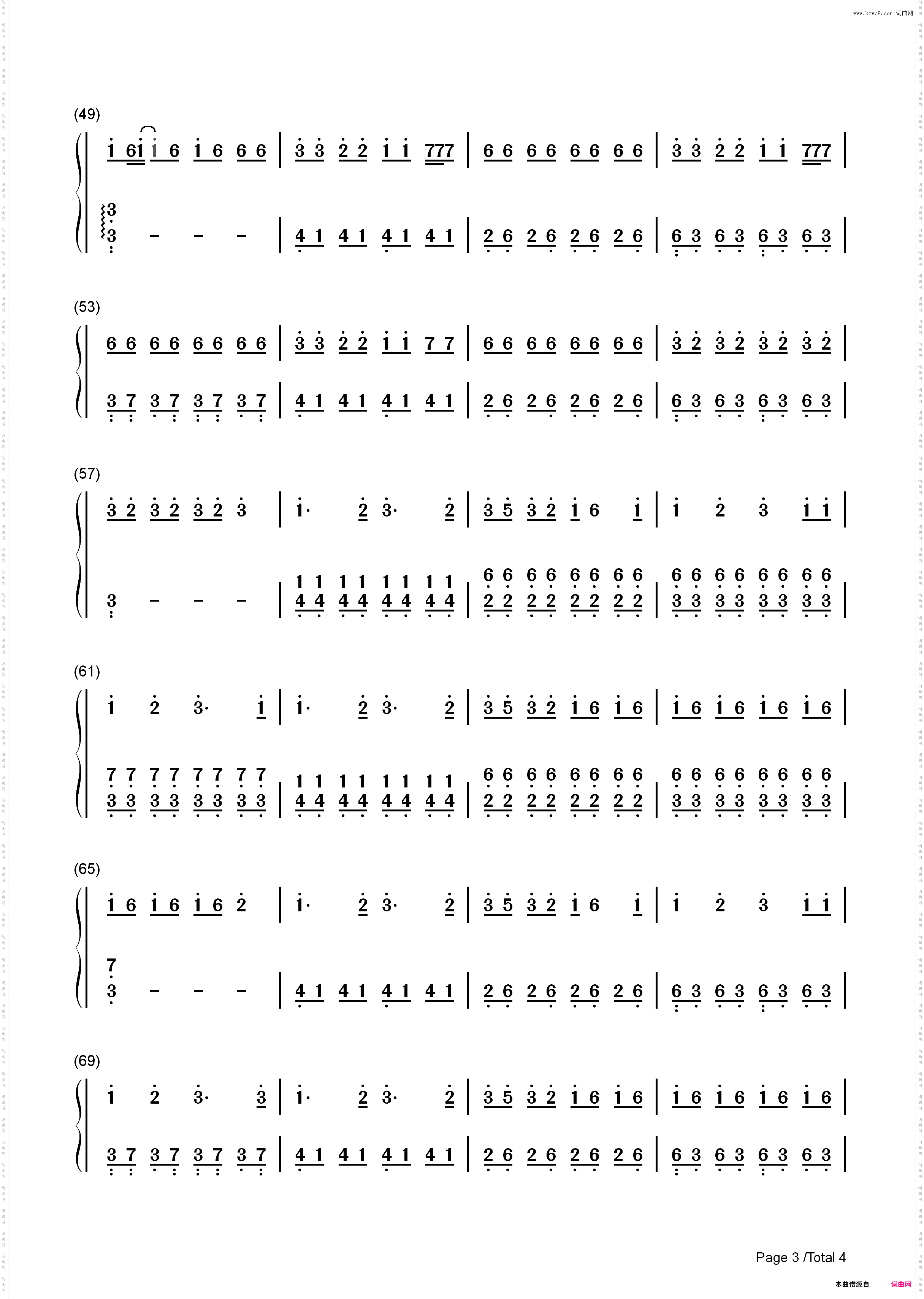 Hot Girl Bummer-Blackbear_简谱版