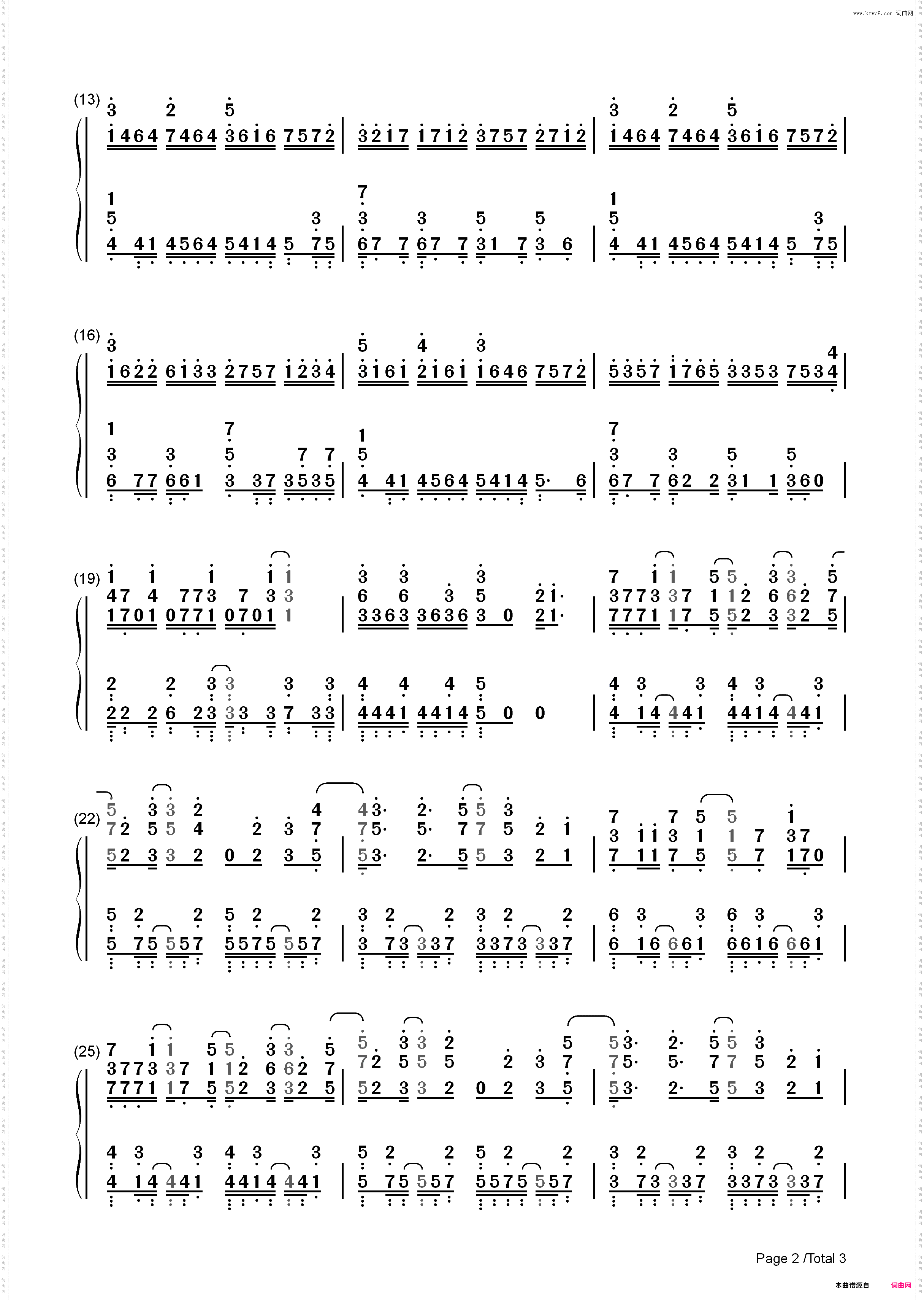 ROB THE FRONTIER-七大罪诸神的逆鳞OP_简谱版