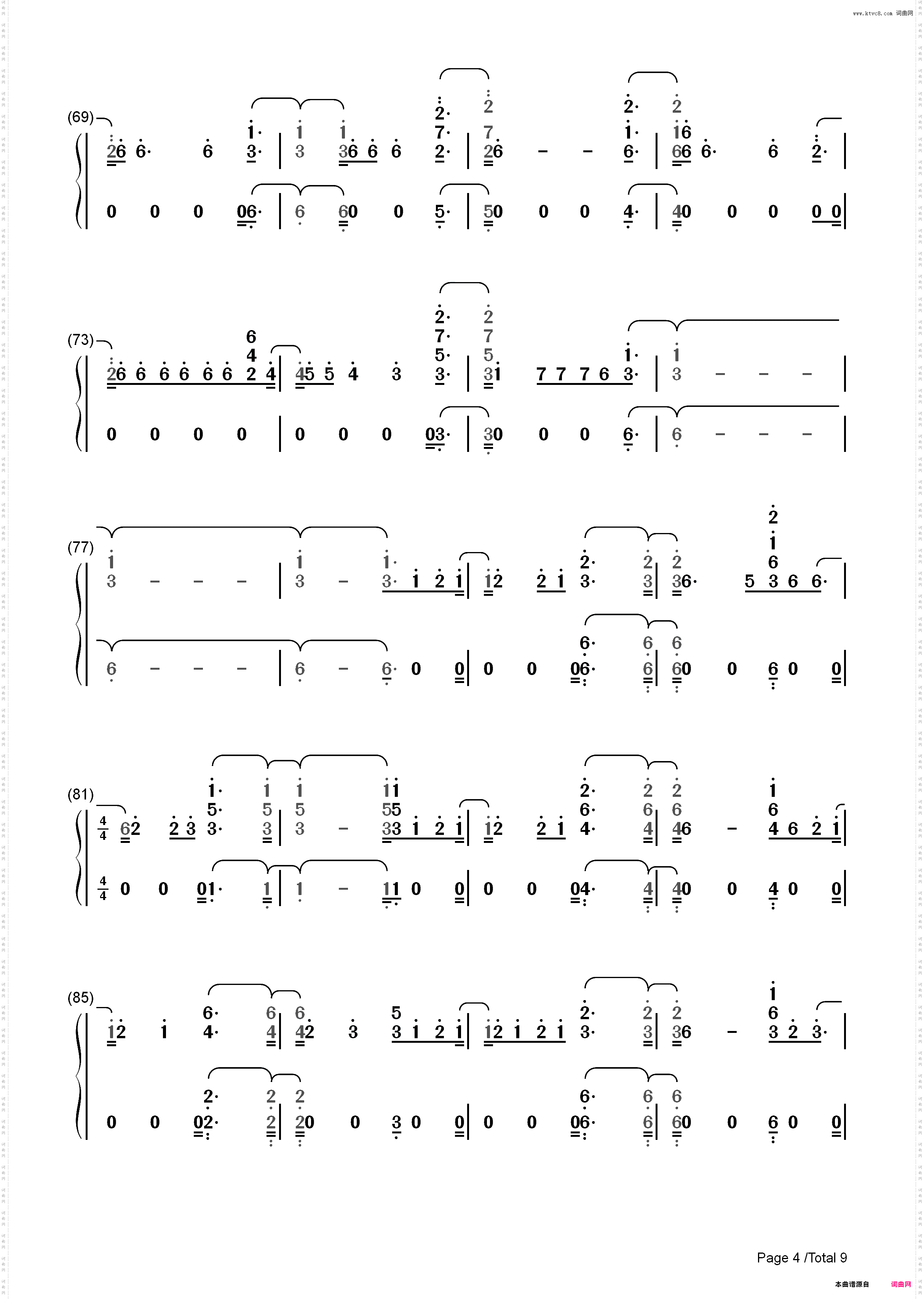 I Did Something Bad-Taylor Swift_简谱版