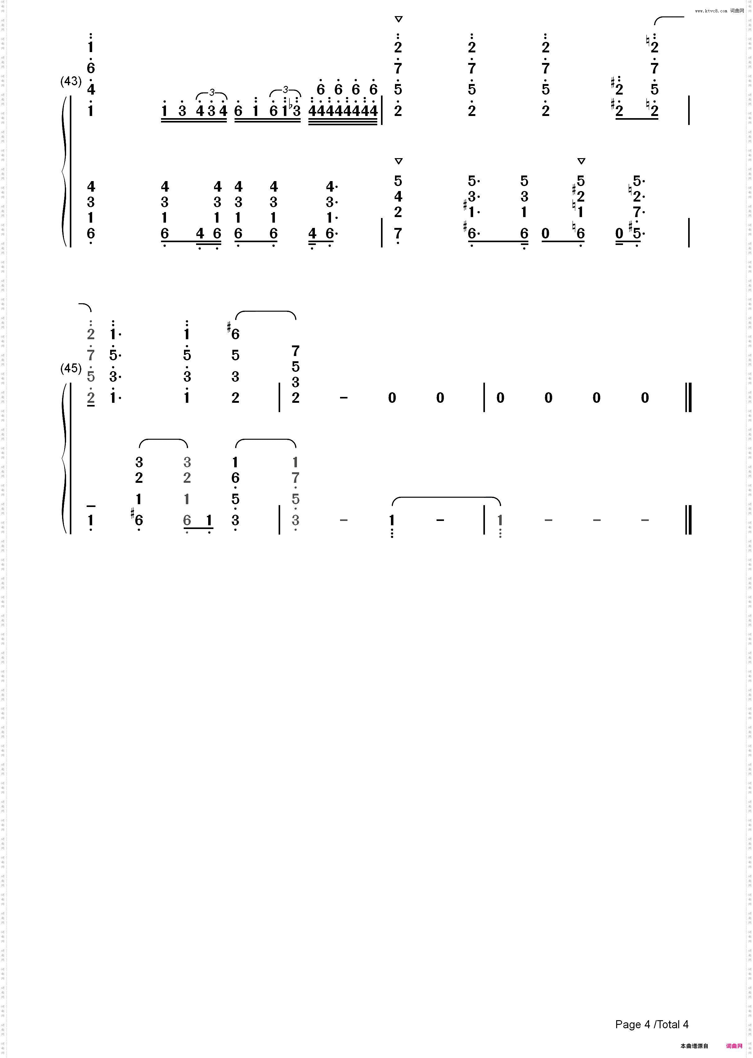 ロングホープ?フィリア-我的英雄学院第三季ED_简谱版