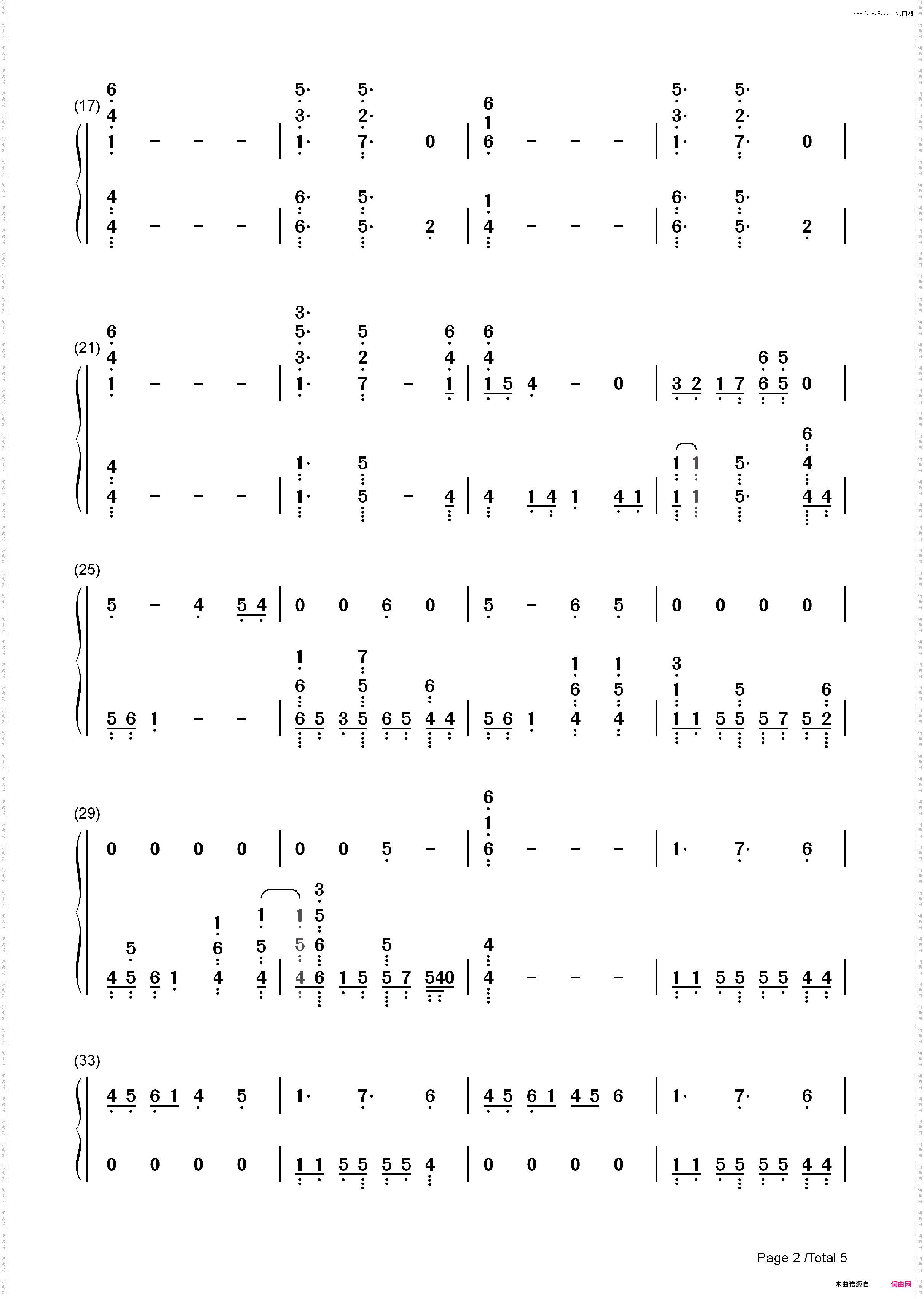 The Middle-Zedd和Maren Morris和Grey_简谱版