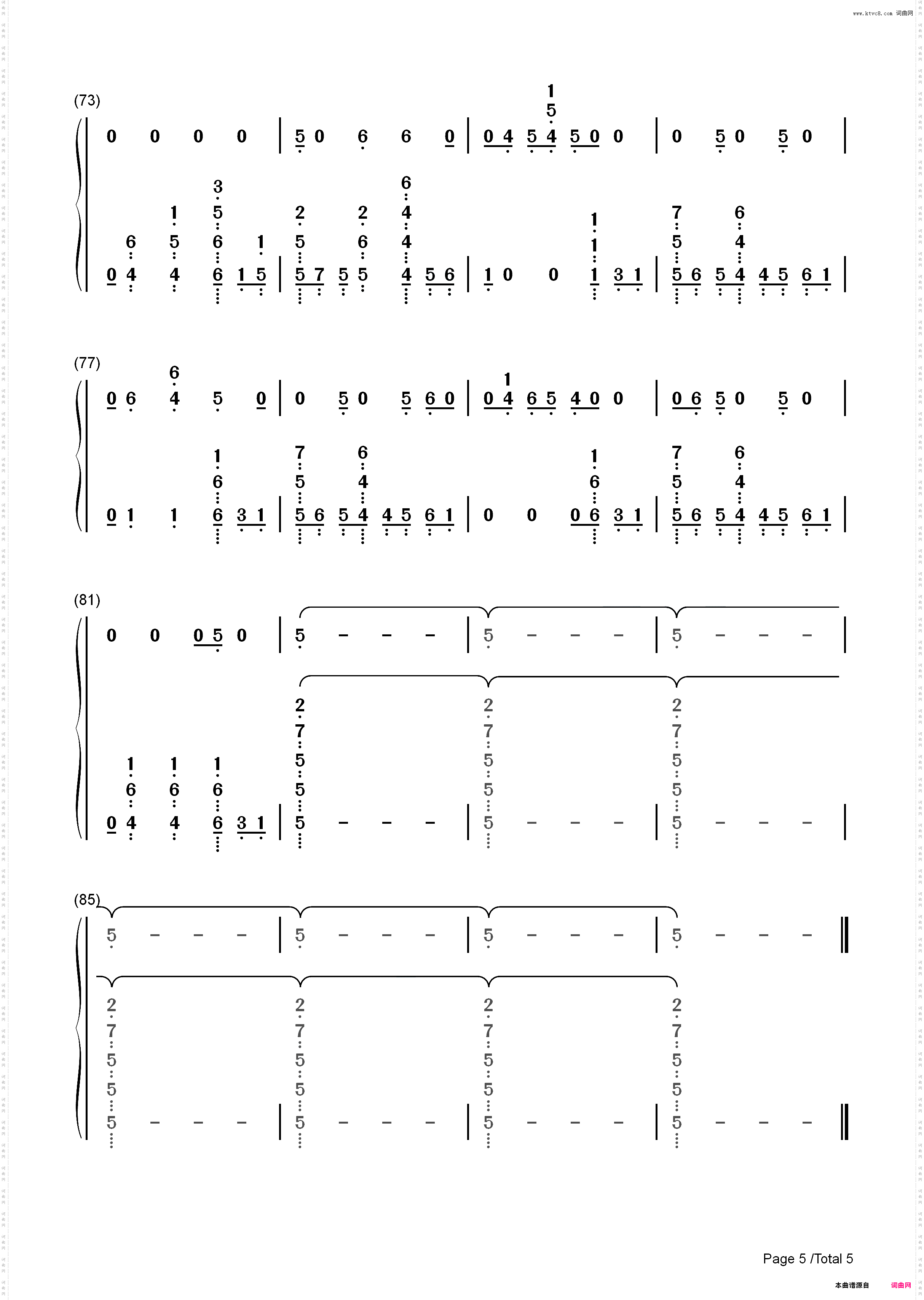 The Middle-Zedd和Maren Morris和Grey_简谱版