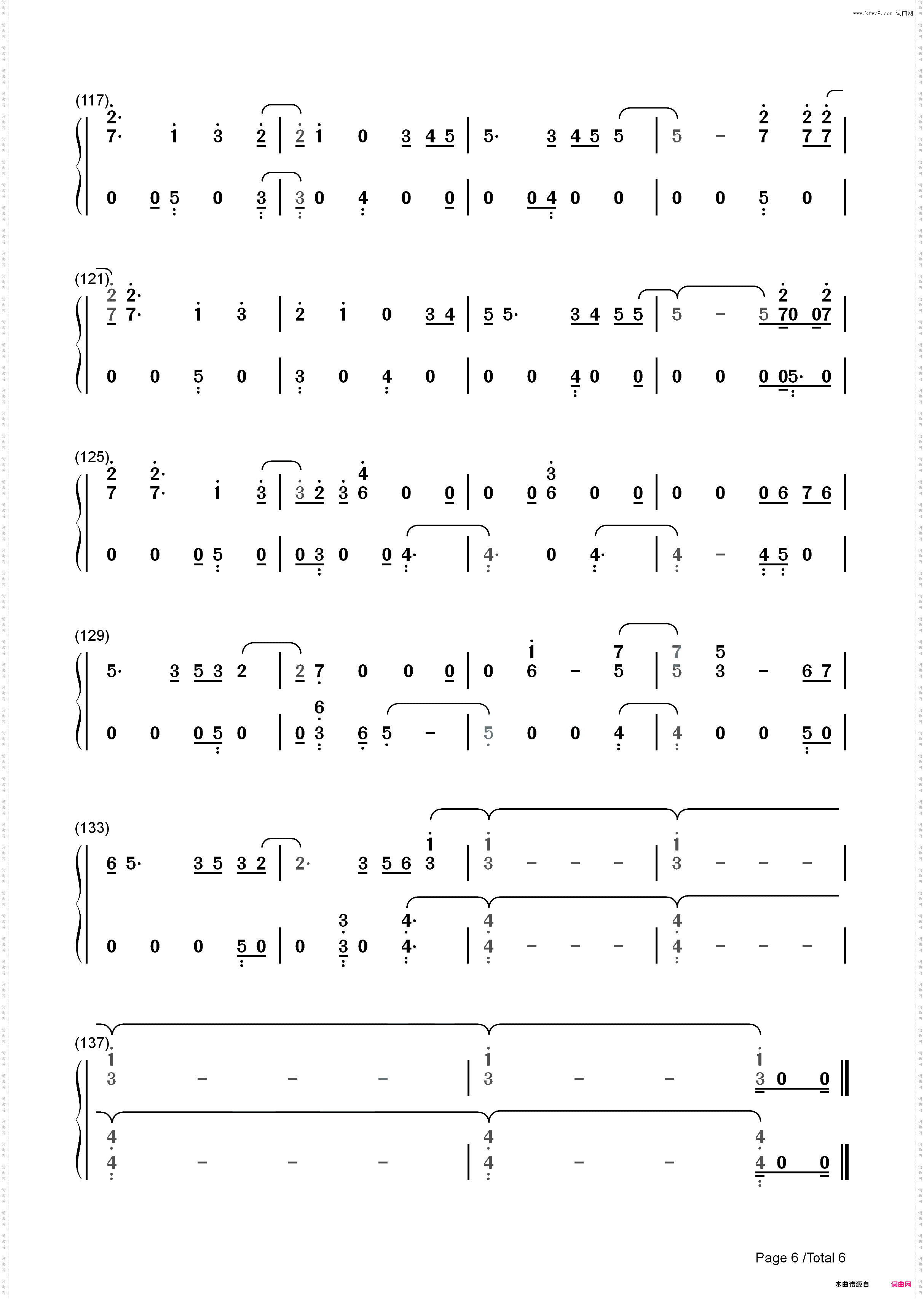 Kiss Me-最适合身心疲惫听的歌_简谱版