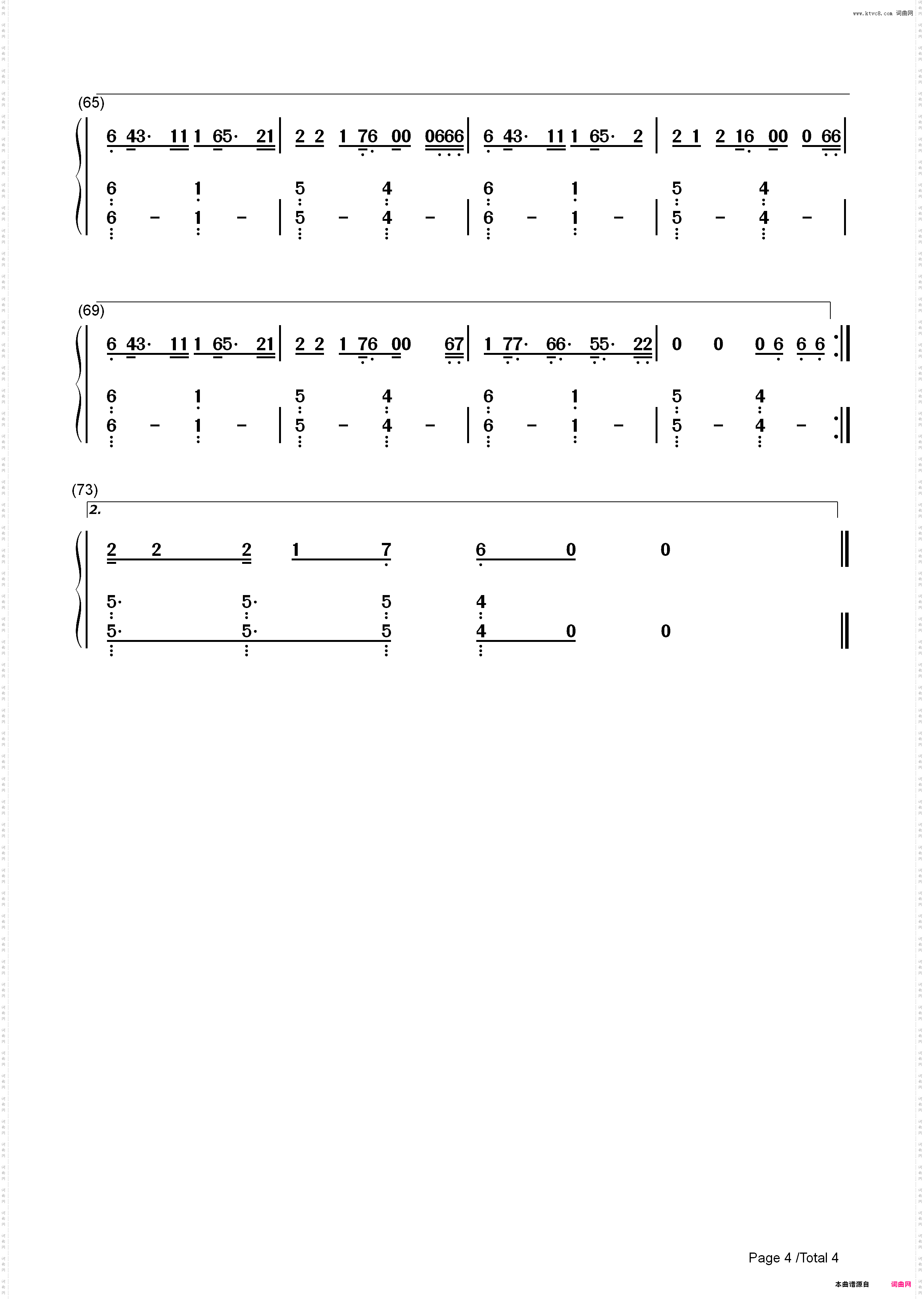 Ciao Adios-Anne-Marie_简谱版