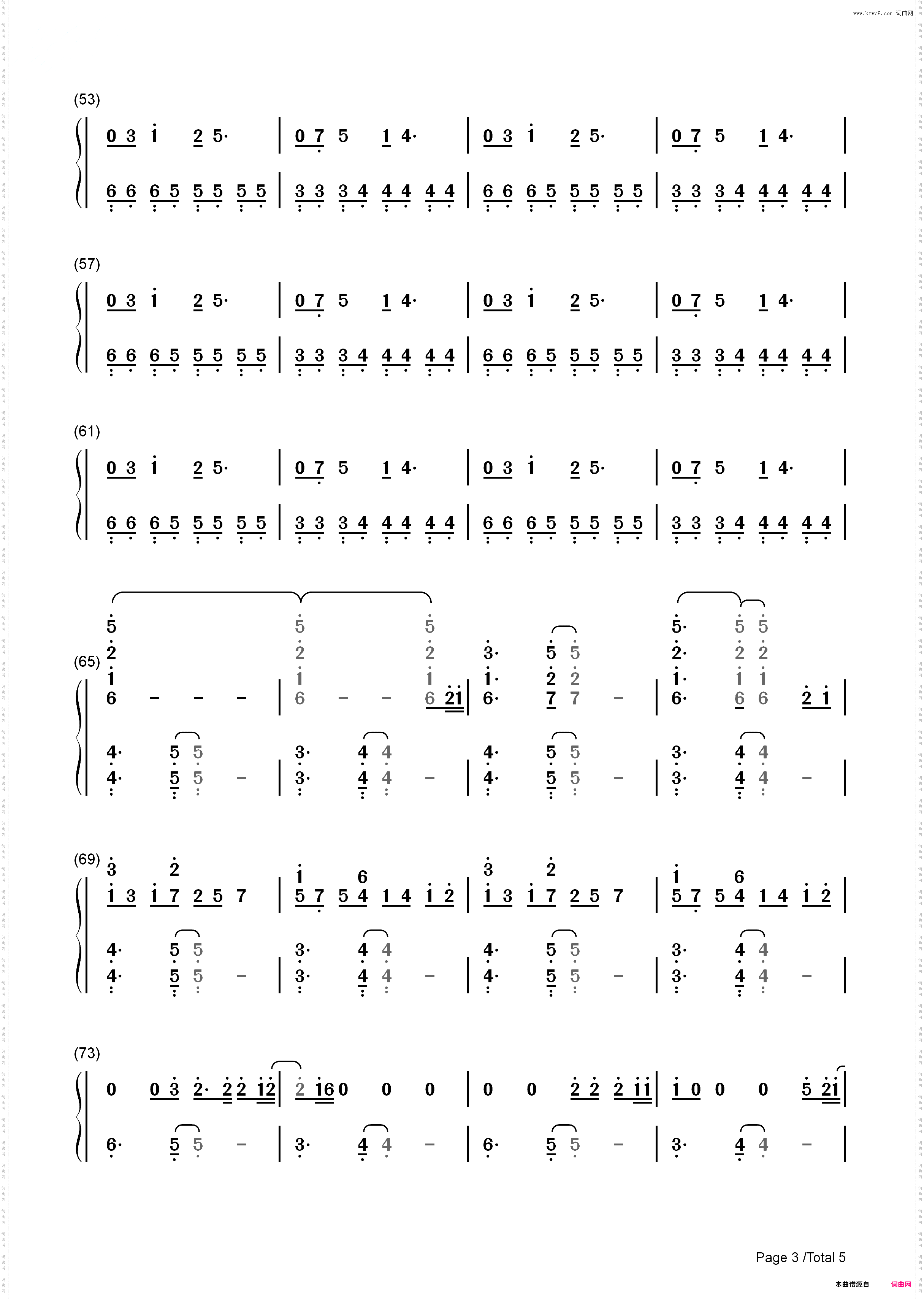 Waves-Mr Probz_简谱版