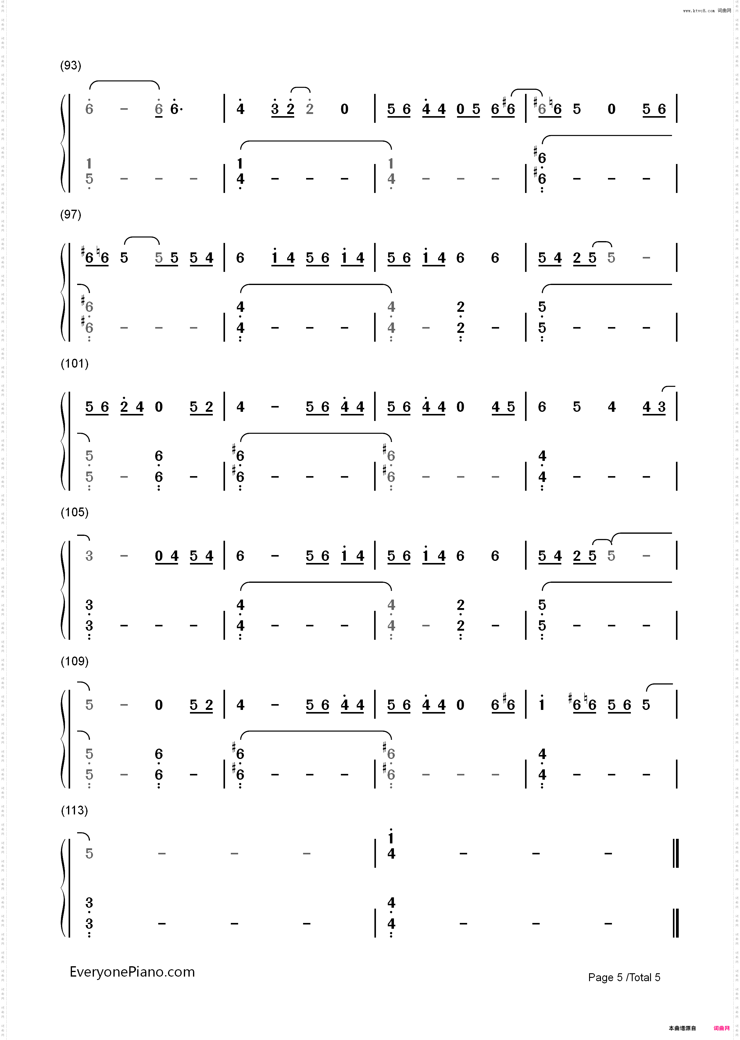 Hypnotised-Coldplay_简谱版