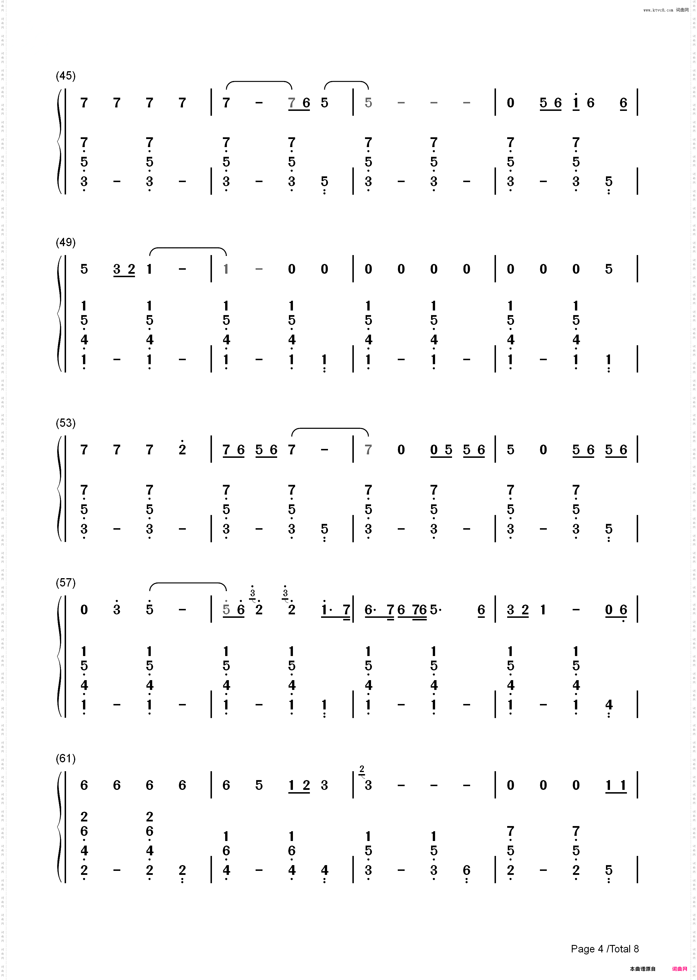 Lay Me Down-Sam Smith_简谱版