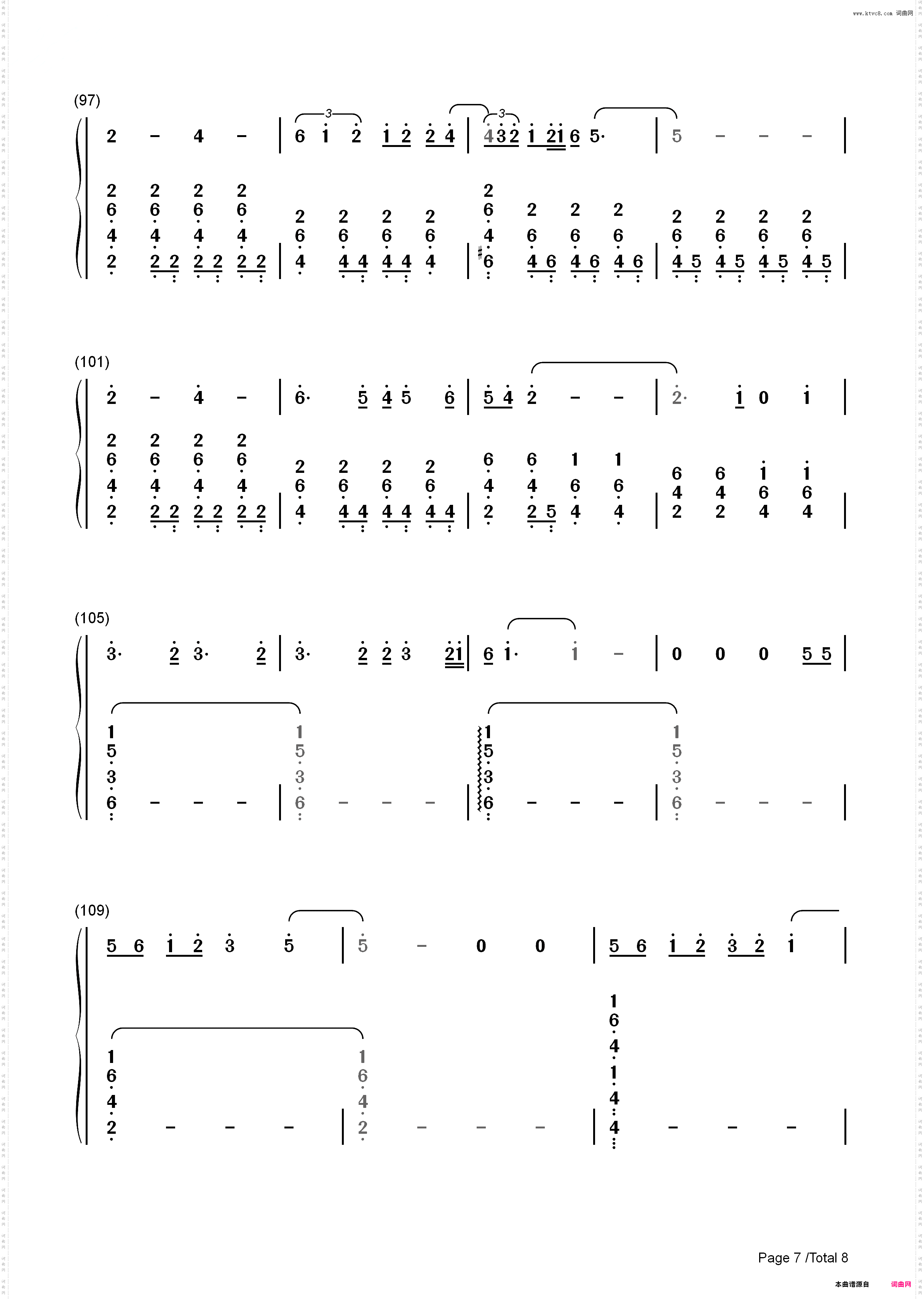 Lay Me Down-Sam Smith_简谱版