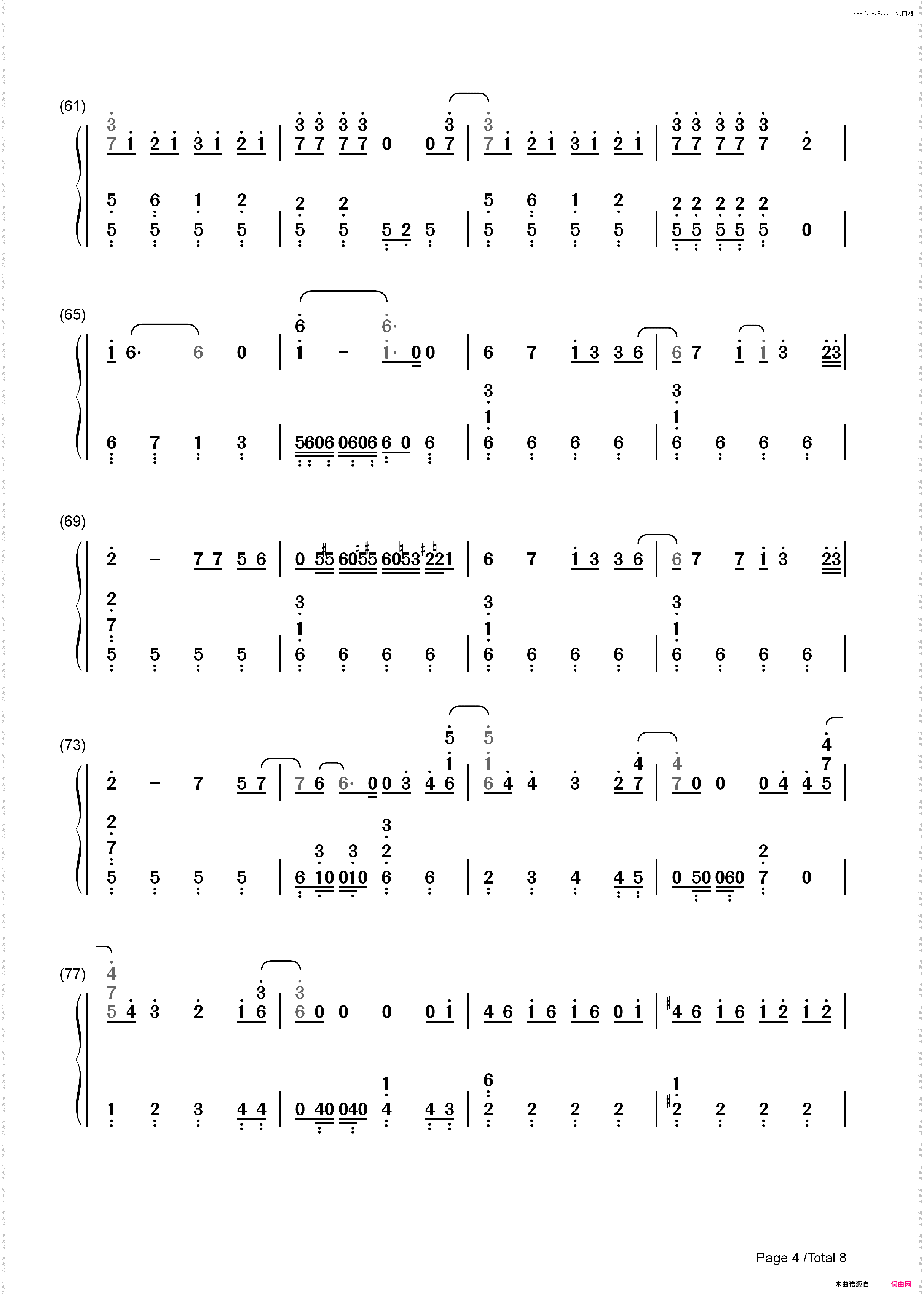 ハロウィンナイト万圣节之夜-AKB48_简谱版